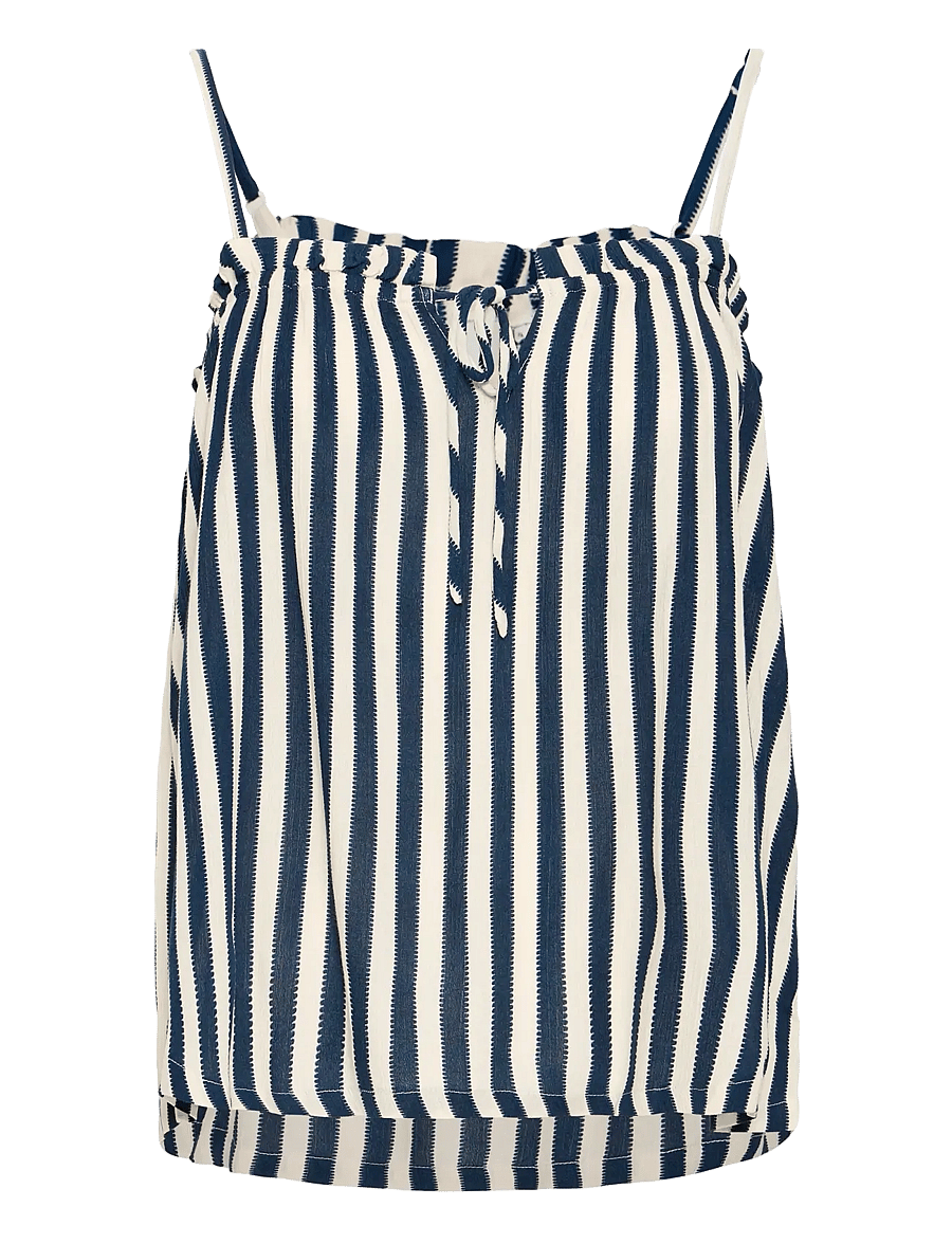 ICHI - IHMARRAKECH AOP TO9 - Ærmeløse bluser - total eclipse dotted stripe ao - 1