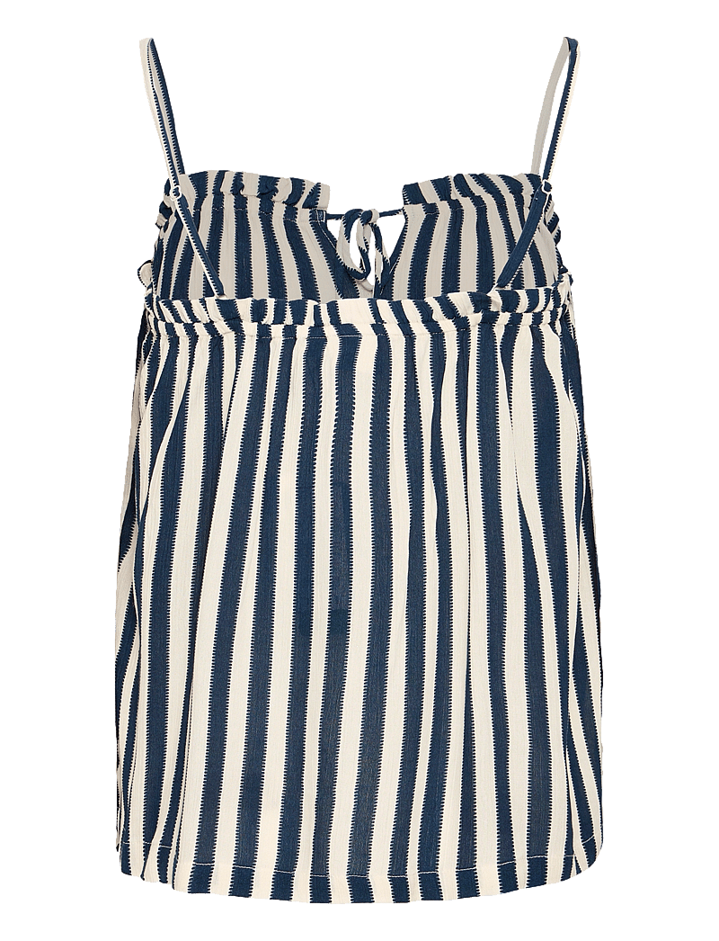 ICHI - IHMARRAKECH AOP TO9 - Ærmeløse bluser - total eclipse dotted stripe ao - 2