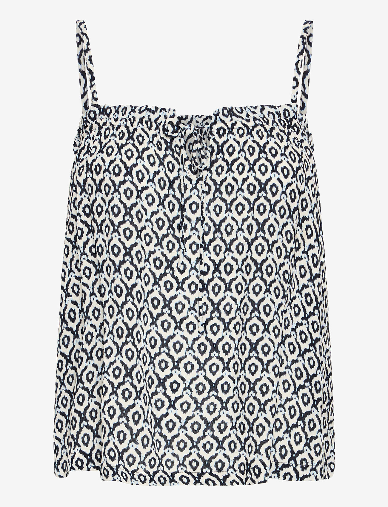 ICHI - IHMARRAKECH AOP TO9 - varrukateta pluusid - total eclipse ikat tile aop - 0