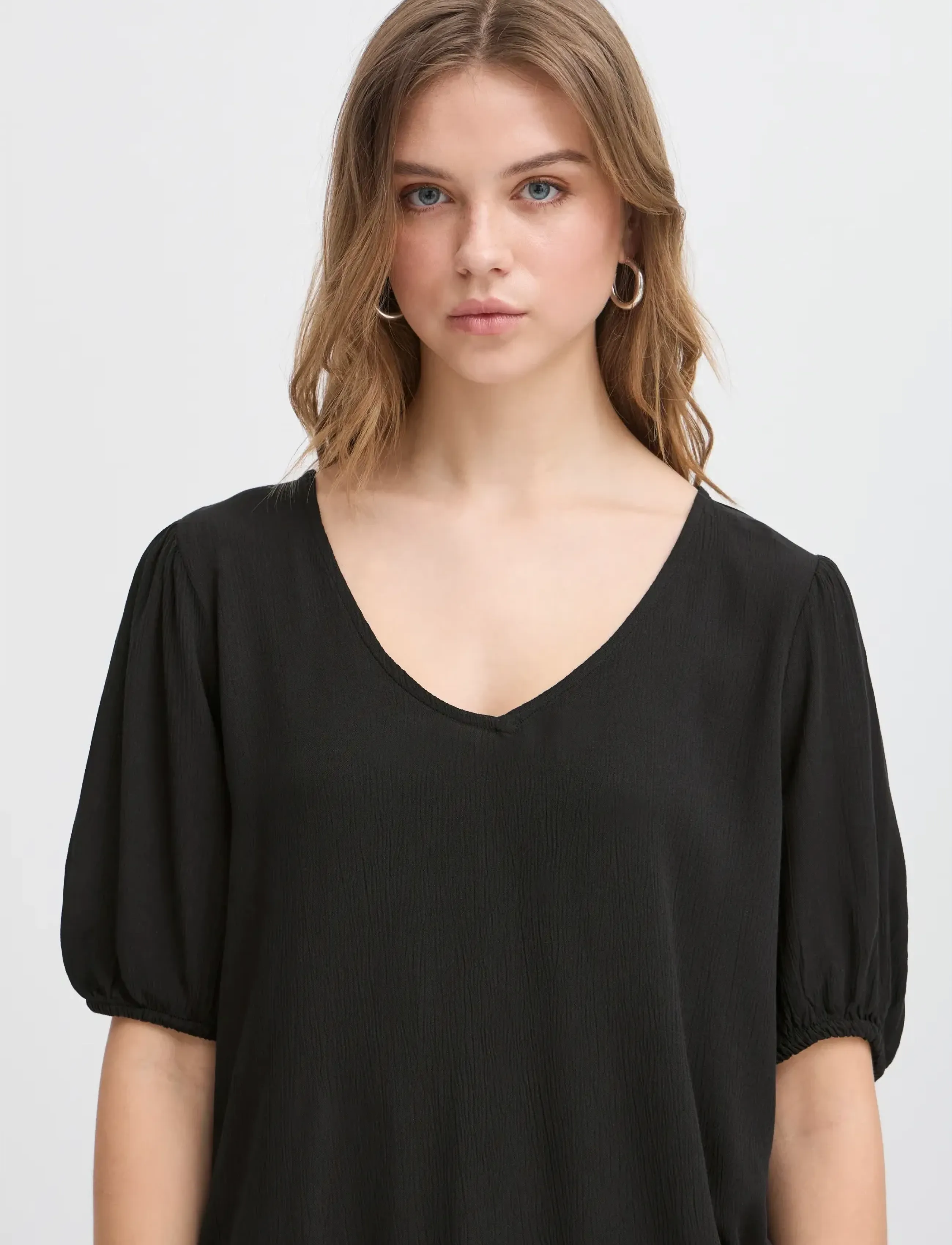 ICHI - IHMARRAKECH SO SS15 - palaidinės trumpomis rankovėmis - black - 5