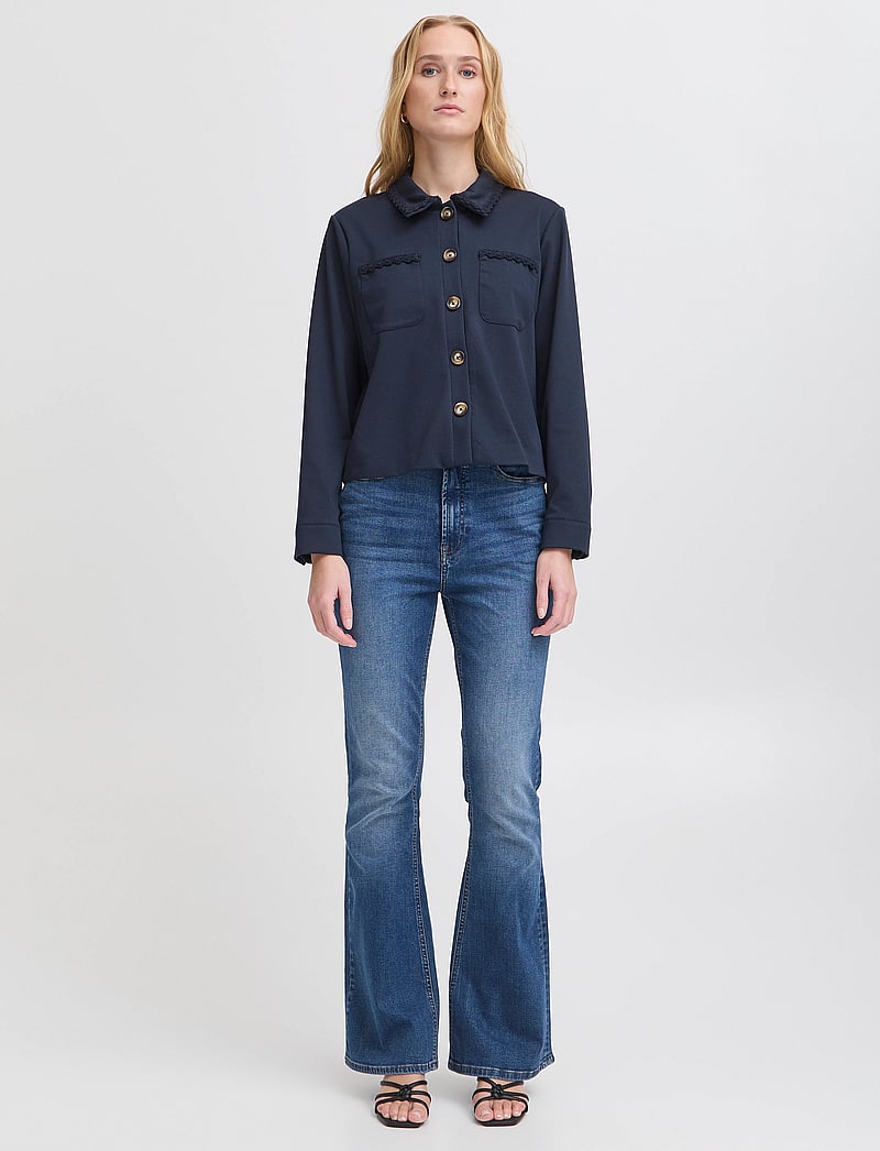 ICHI - IHSIMONSE JA - spring jackets - total eclipse - 0