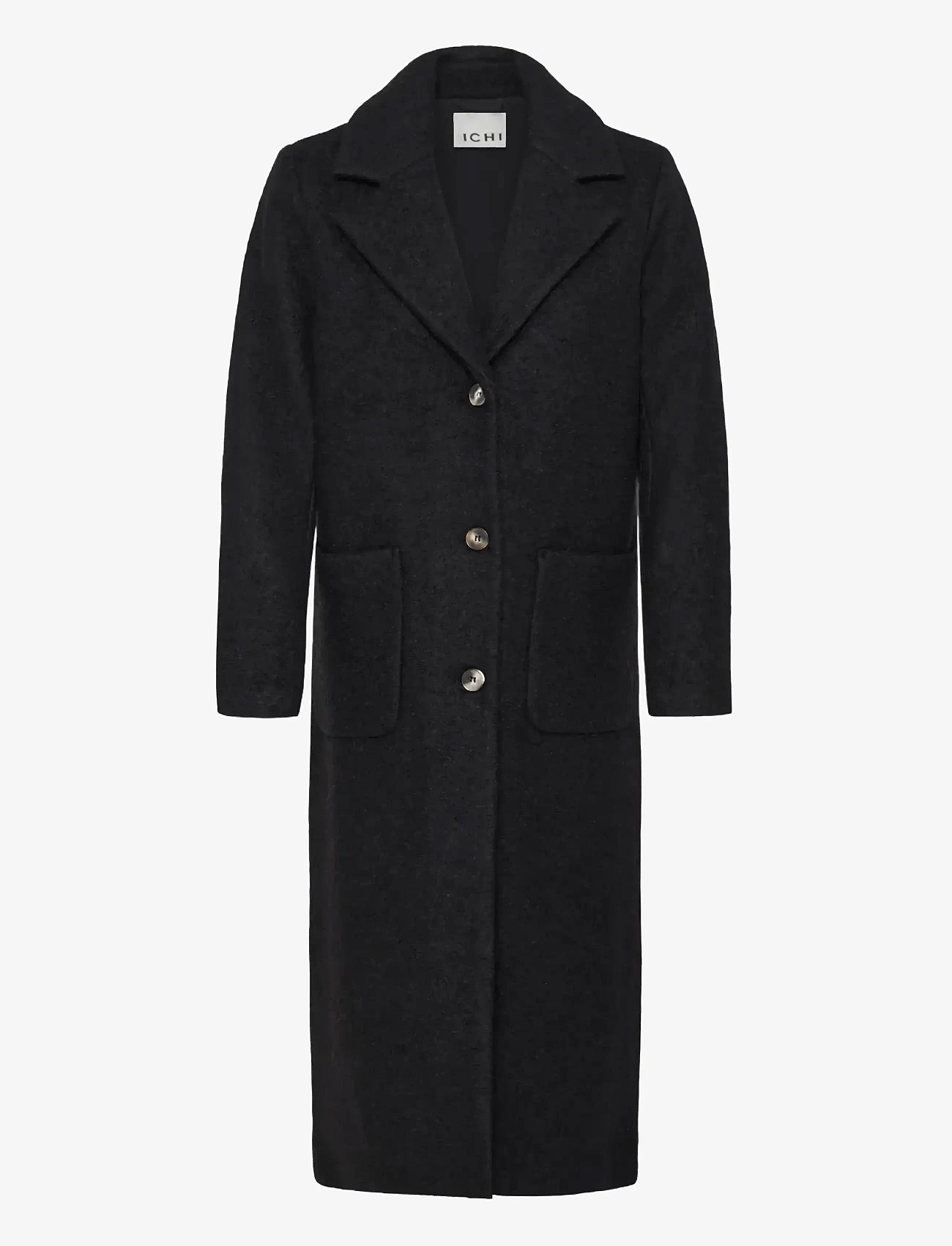 ICHI - IHSTIPA JA6 - wollmäntel - black - 0