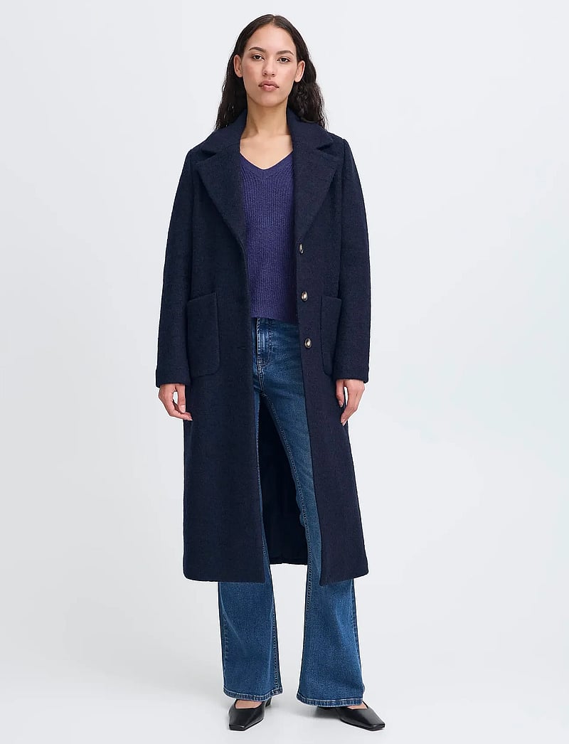 ICHI - IHSTIPA JA6 - winter jackets - dark navy - 0