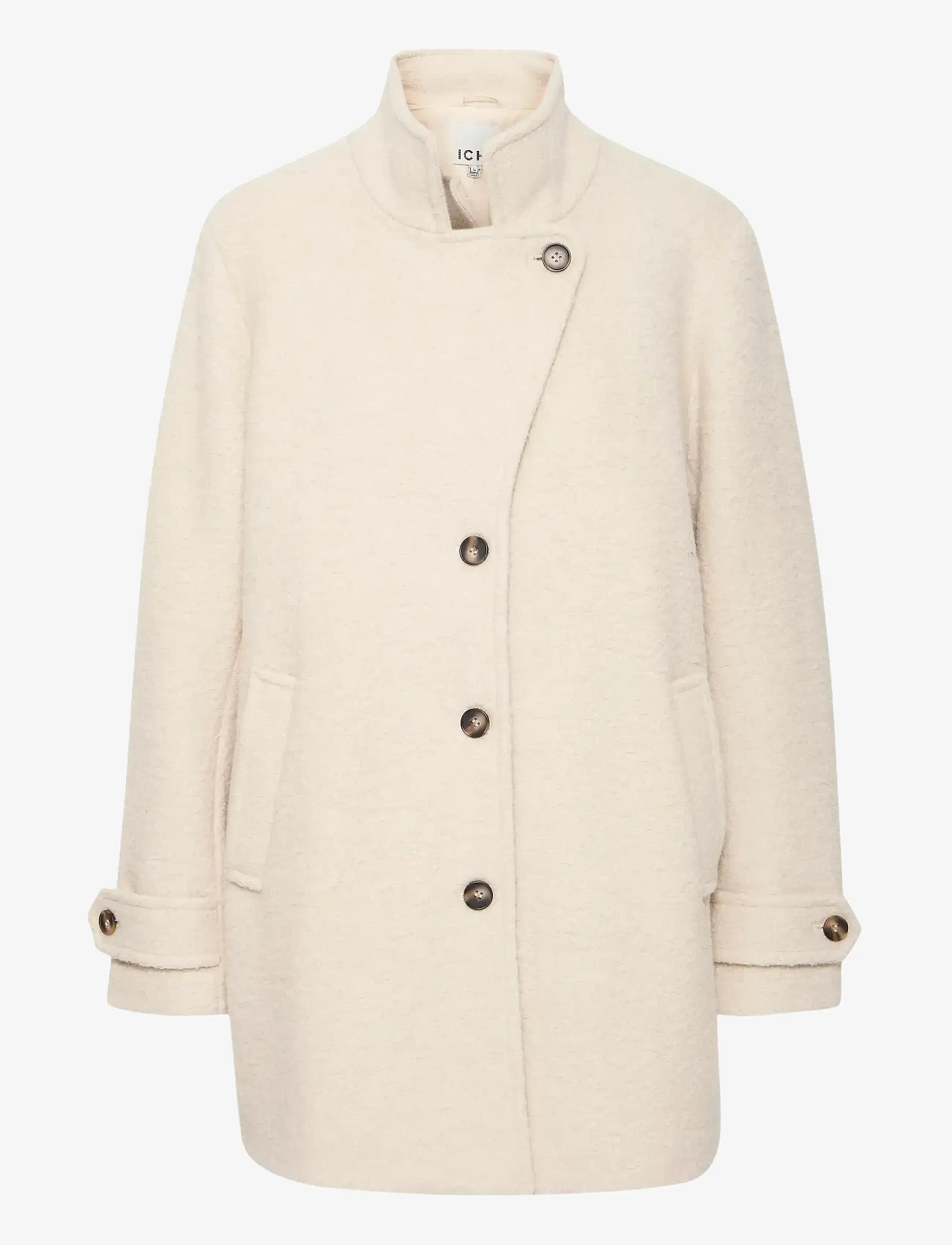ICHI - IHSTIPA JA8 - wollmäntel - almond milk - 0
