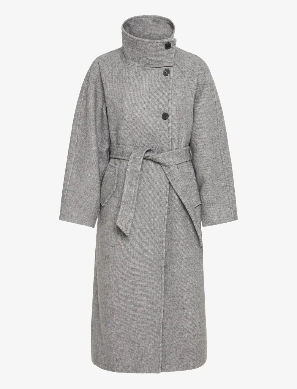 ICHI - IHGAZIVA JA2 - trenchcoats - grey melange - 1