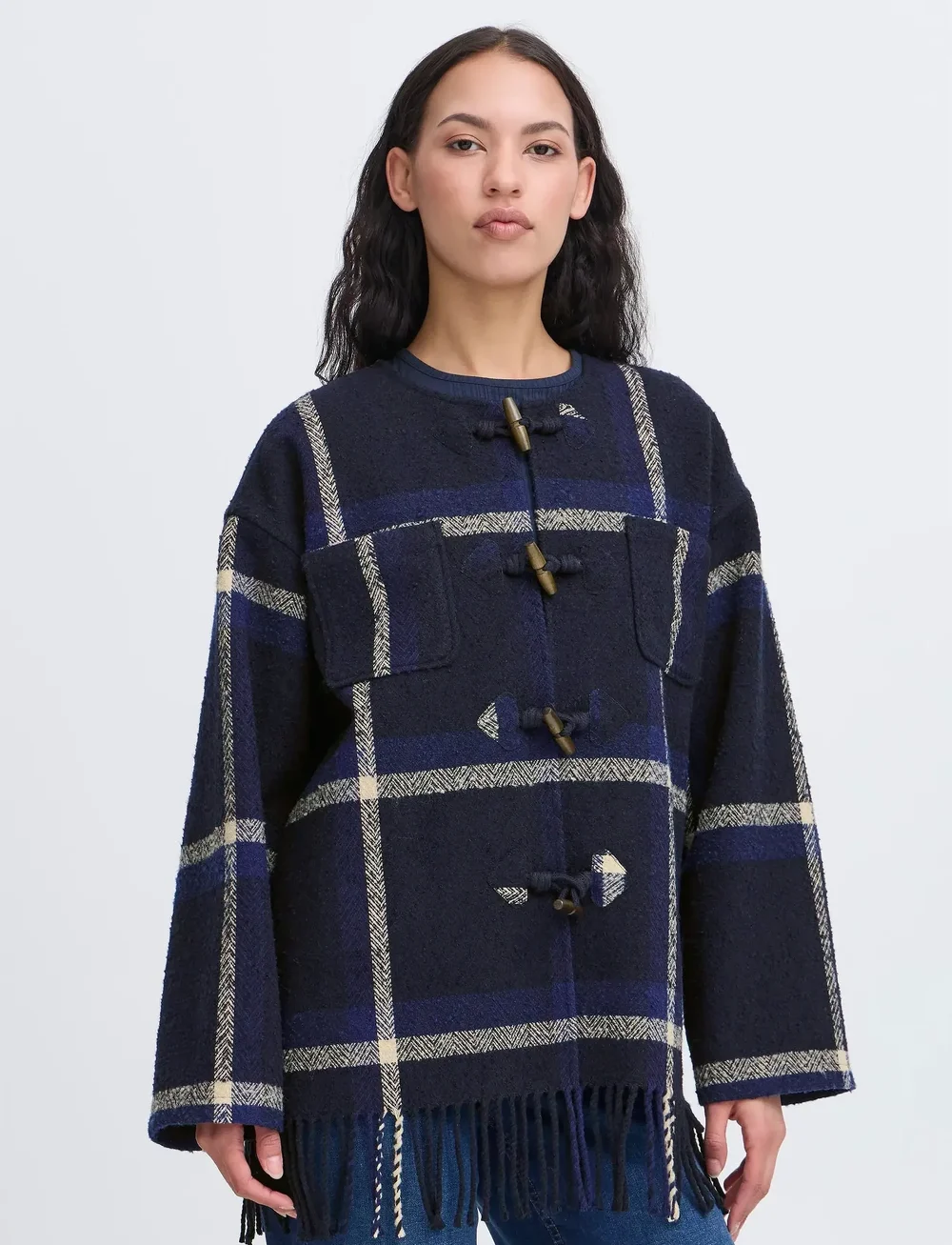 ICHI - IHFONIZA JA - rudens jakas - patriot blue - 4