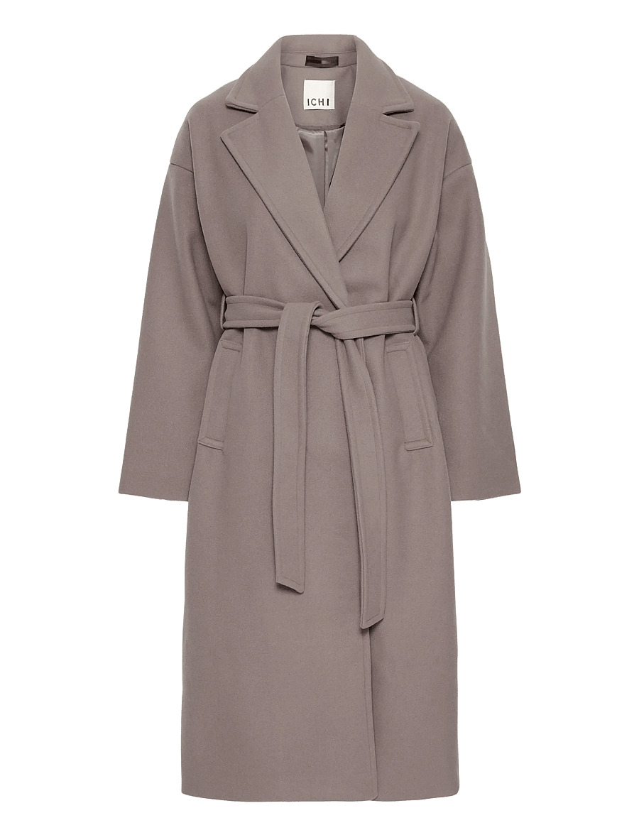 ICHI - IHJANNET JA8 - leichte mäntel - taupe gray melange - 1