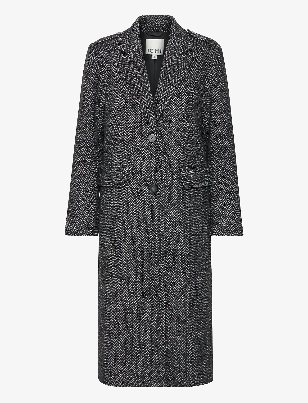 ICHI - IHEMMALU JA4 - kevadjakid - black herringbone structure - 0