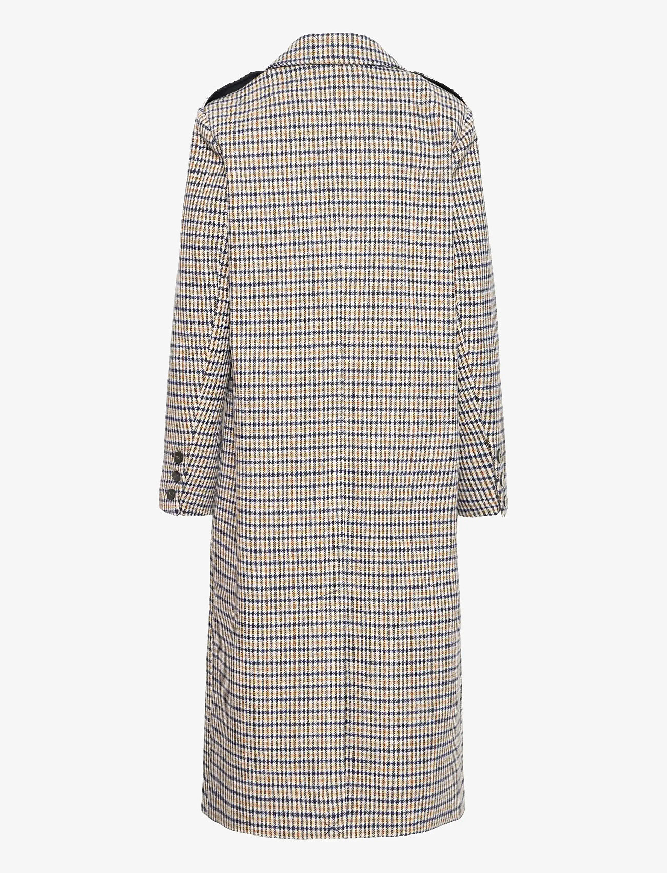 ICHI - IHEMMALU JA4 - frühlingsjacken - dark navy multi check - 1