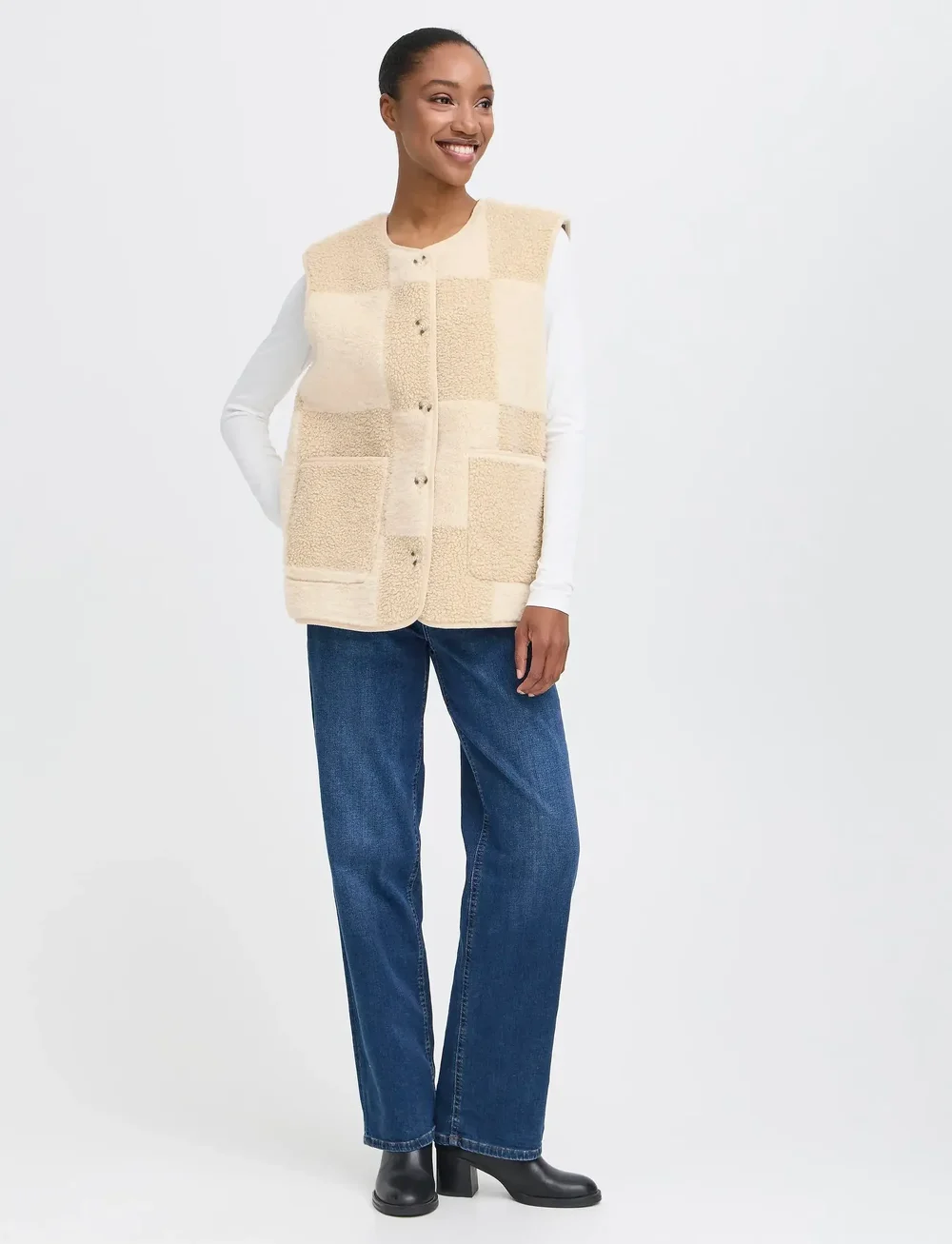 ICHI - IHTONZA WA - fall jackets - fog - 0