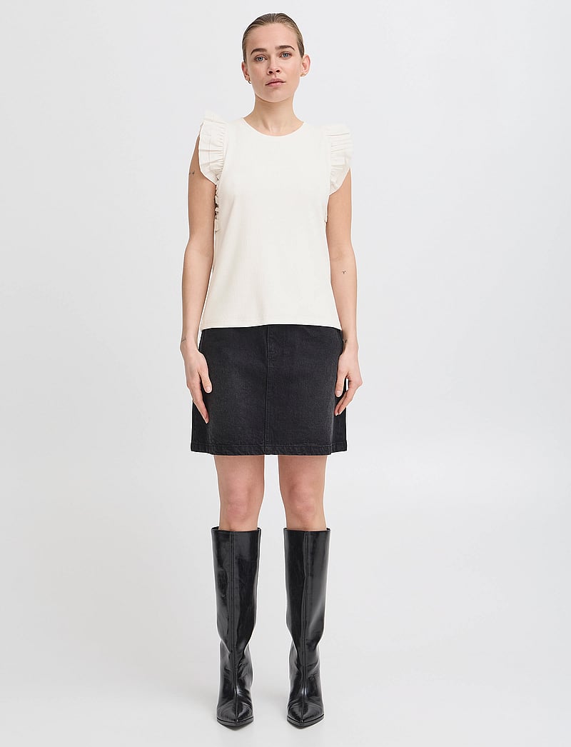 ICHI - IHPAITYN TO2 - Ärmellose blusen - cloud dancer - 0