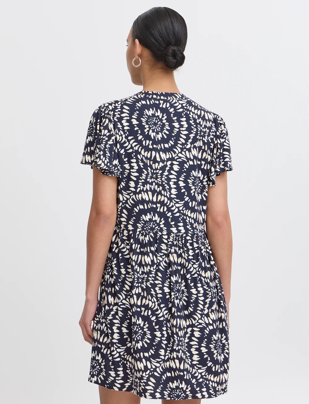 ICHI - IHAYA DR7 - short dresses - total eclipse ikat circle - 5