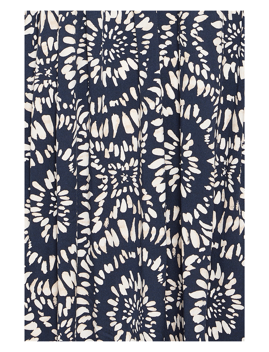 ICHI - IHAYA DR7 - korte kjoler - total eclipse ikat circle - 3