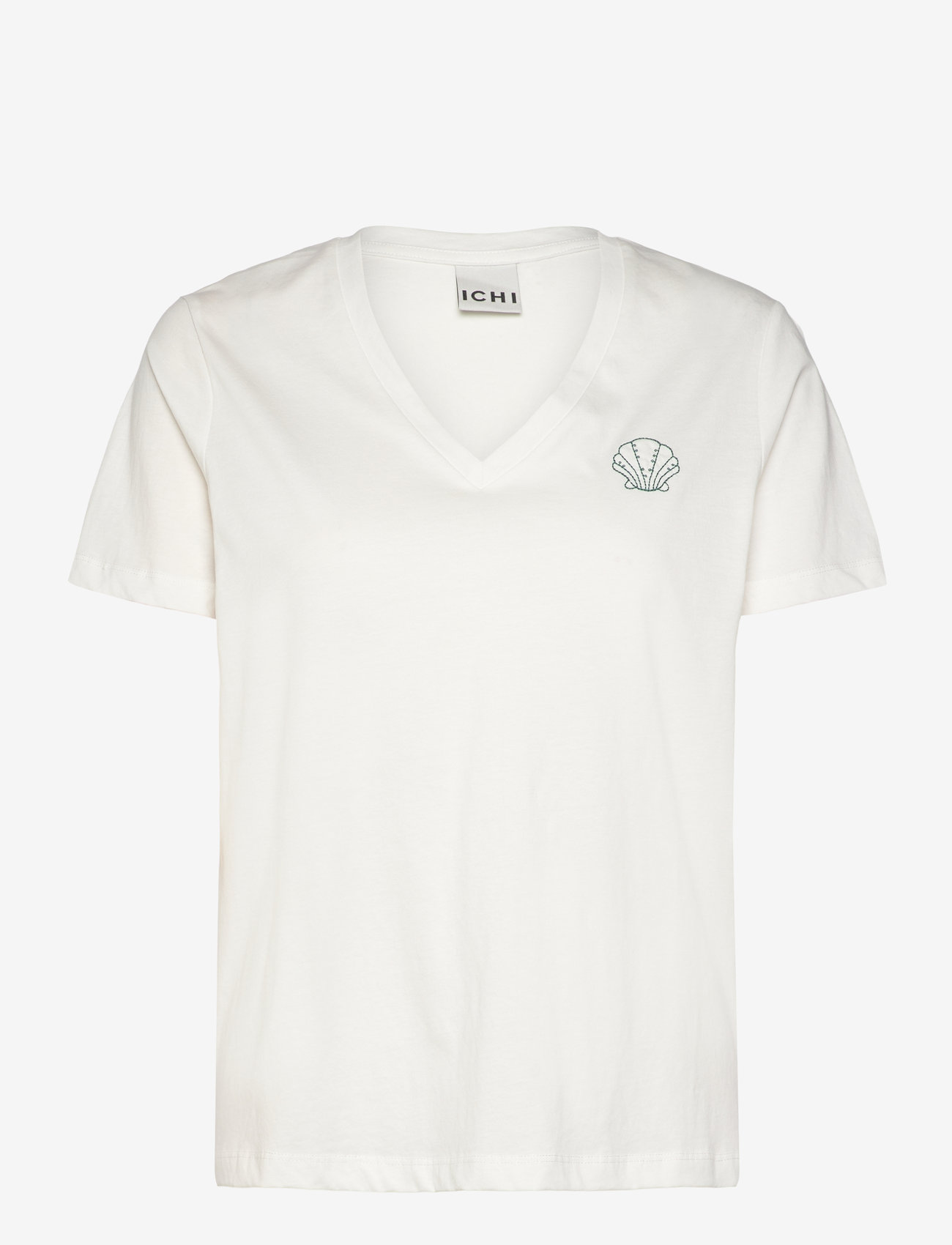 ICHI - IHCAMINO VSS2 - herbstliche kleidung - cloud dancer w. pine green - 0