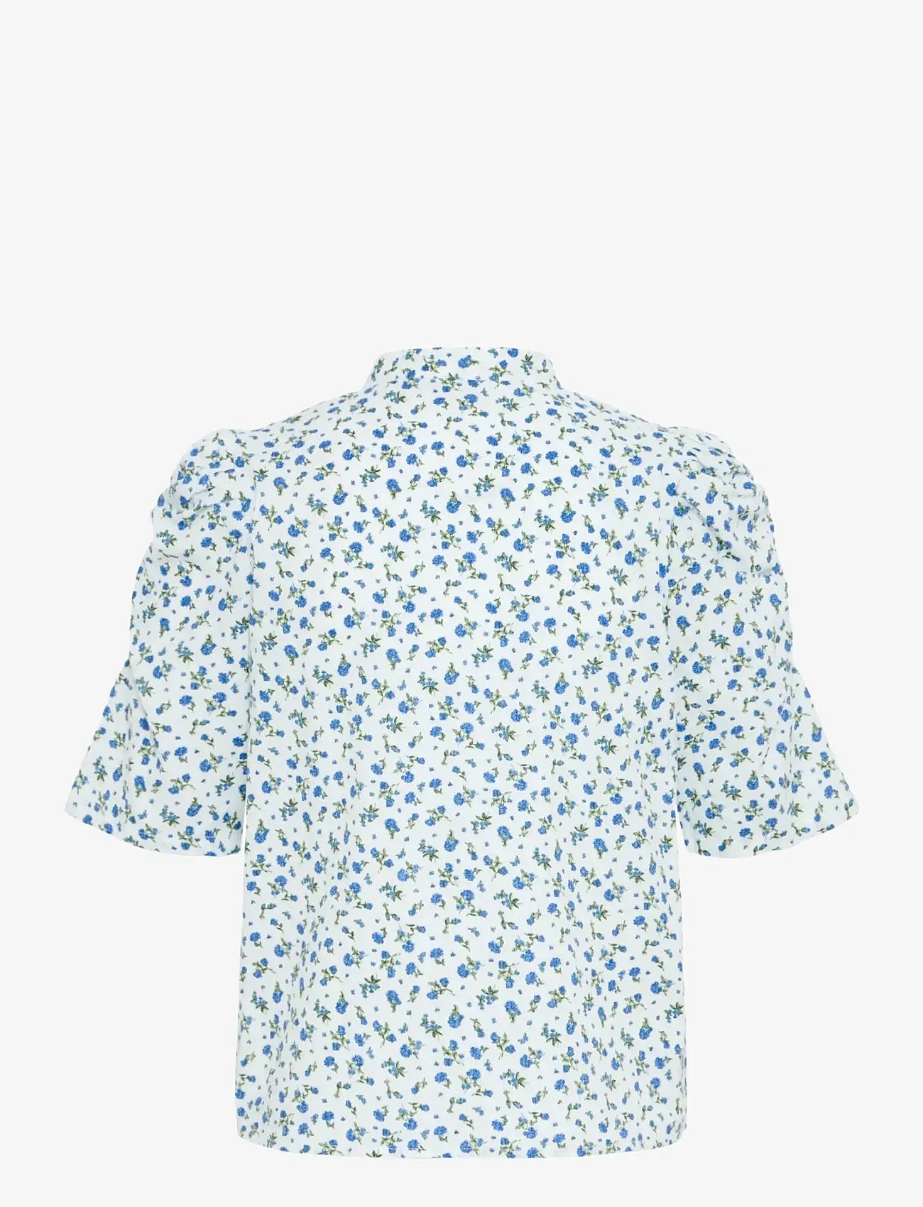 ICHI - IHQWIN SH3 - kortärmade skjortor - cloud dancer/blue flower - 2