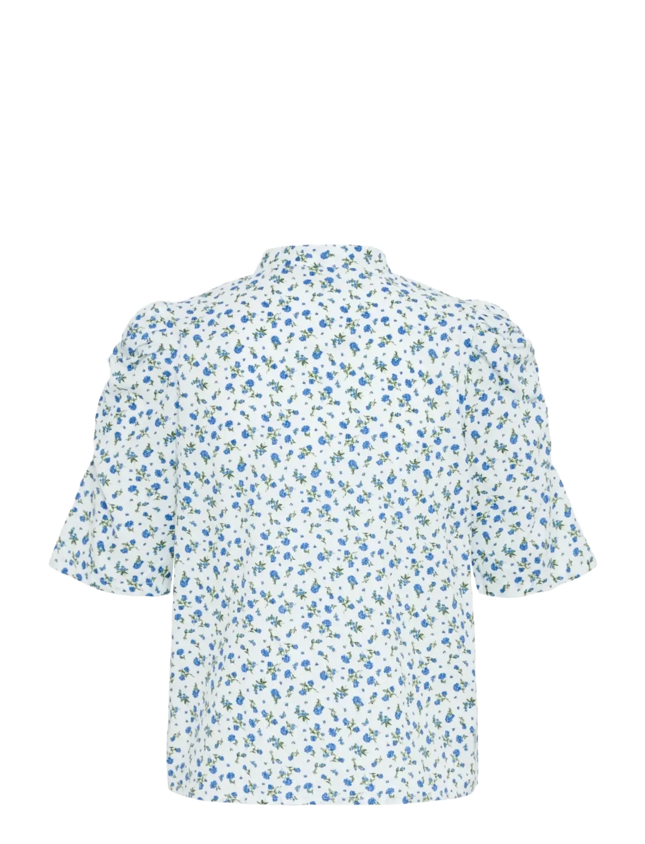 ICHI - IHQWIN SH3 - kortærmede skjorter - cloud dancer/blue flower - 2
