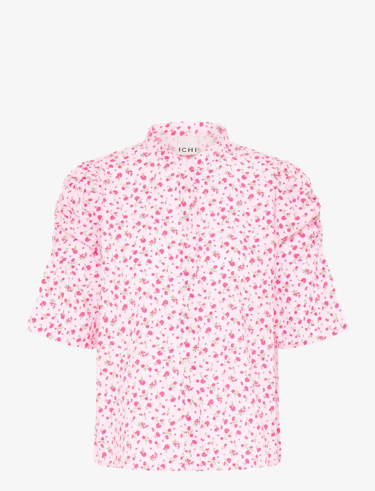 ICHI - IHQWIN SH3 - short-sleeved shirts - light pink/azalea flower - 1