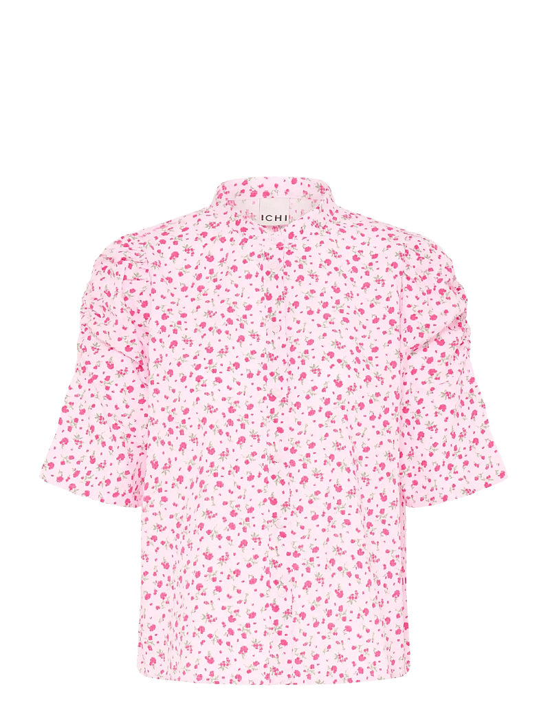 ICHI - IHQWIN SH3 - short-sleeved shirts - light pink/azalea flower - 1