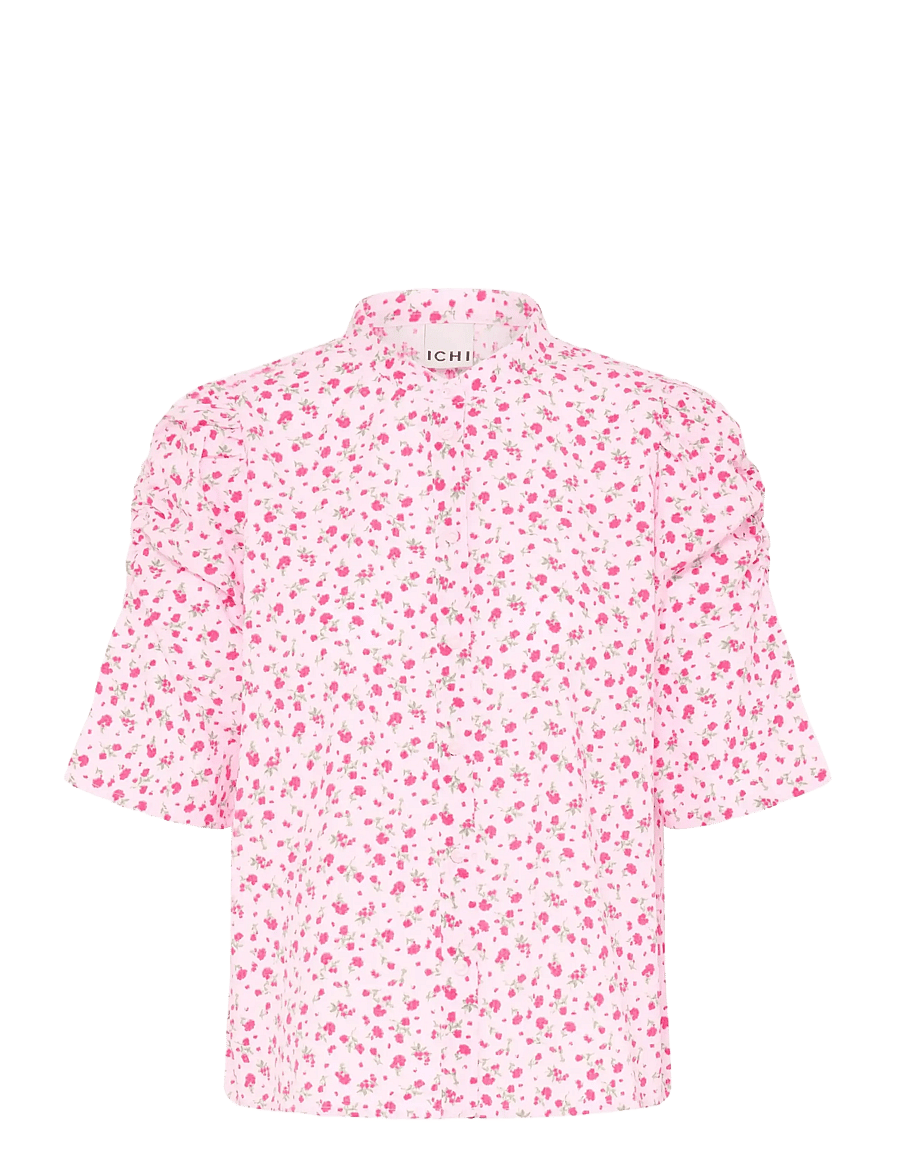 ICHI - IHQWIN SH3 - kortærmede skjorter - light pink/azalea flower - 1