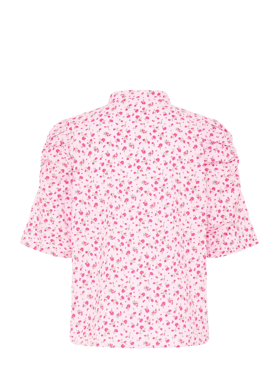 ICHI - IHQWIN SH3 - kortærmede skjorter - light pink/azalea flower - 2