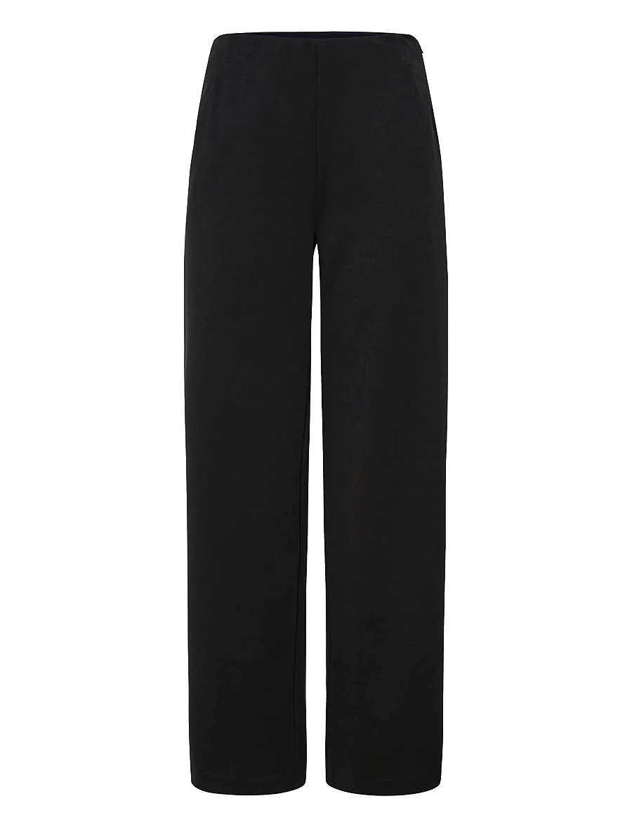 ICHI - IHKATE WIDE PA2 - wide leg trousers - black - 1