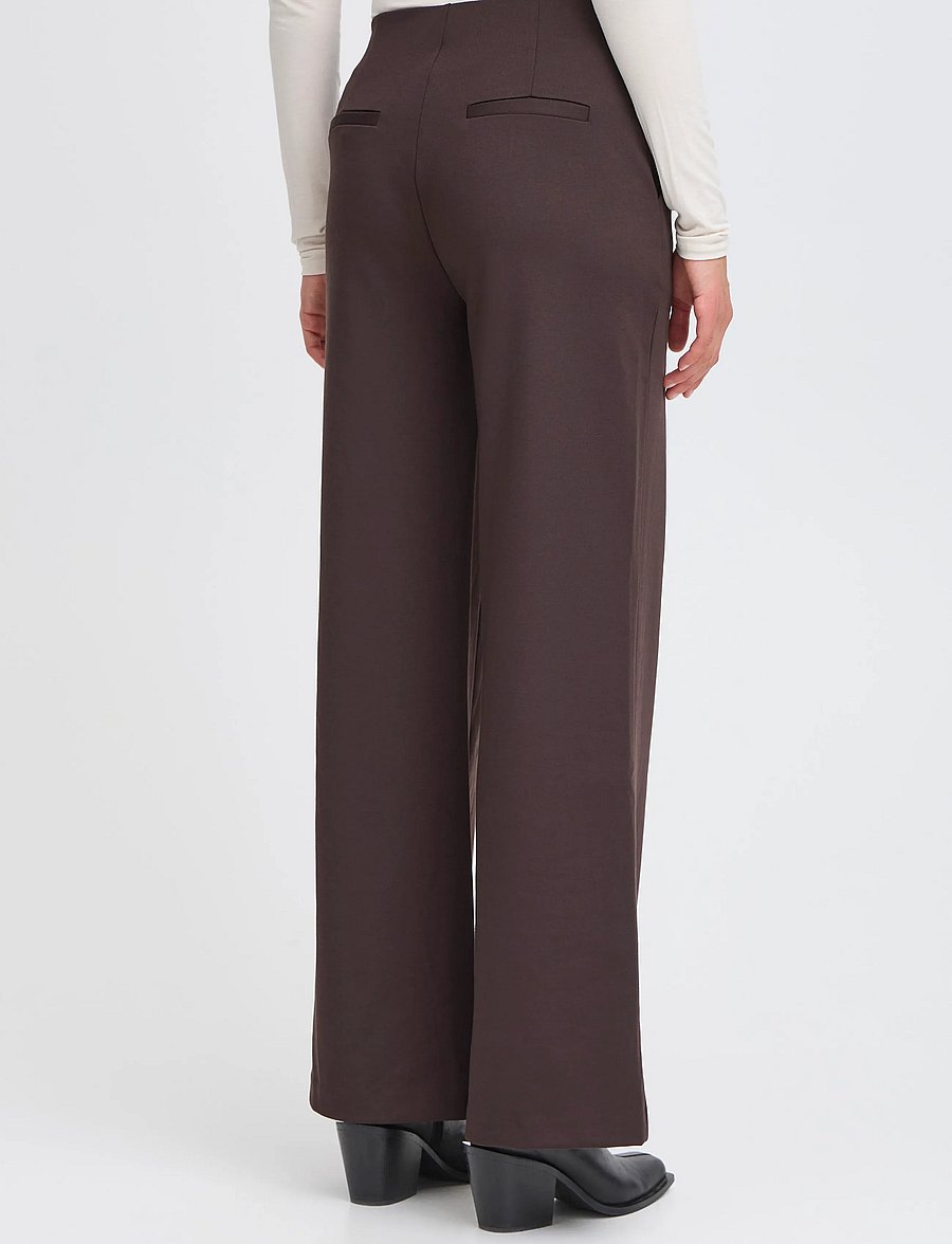 ICHI - IHKATE WIDE PA2 - vida byxor - chocolate torte - 3