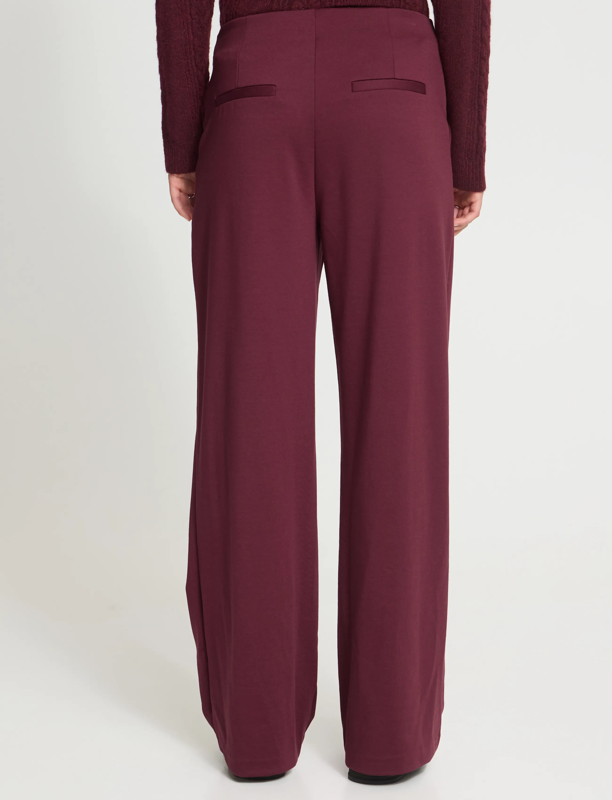 ICHI - IHKATE WIDE PA2 - vida byxor - zinfandel - 3