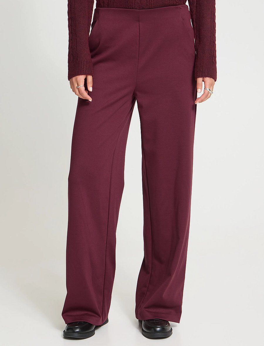 ICHI - IHKATE WIDE PA2 - vida byxor - zinfandel - 5