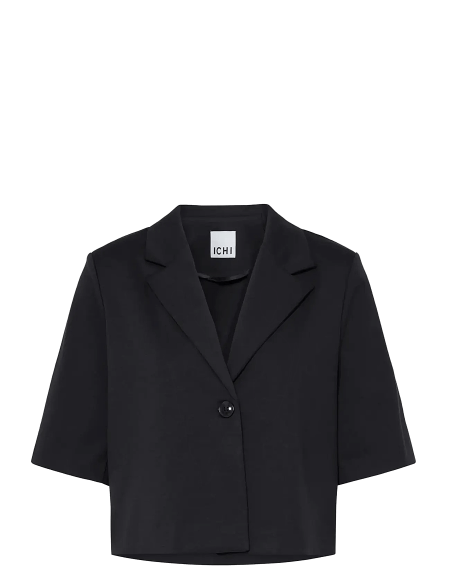 ICHI - IHKATE SUS CROPPED BL - cropped-blazer - black - 1