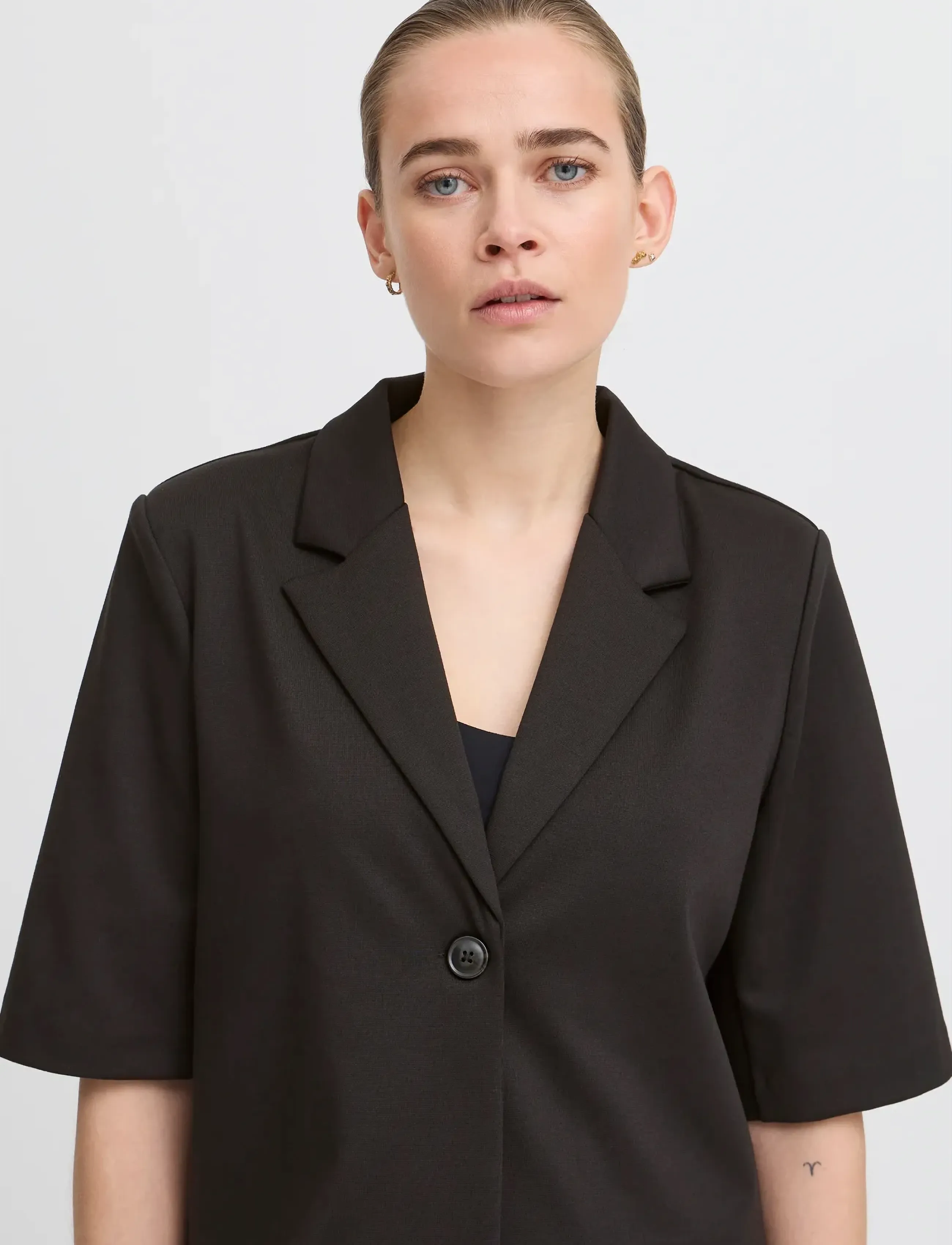 ICHI - IHKATE SUS CROPPED BL - party wear at outlet prices - black - 4