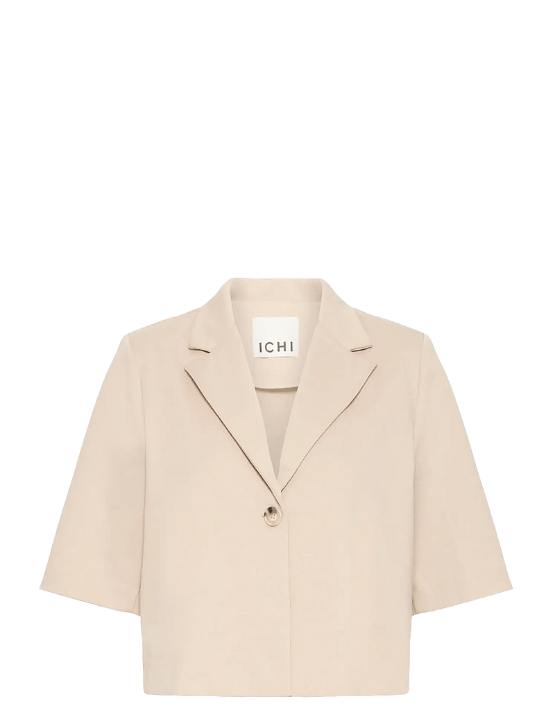 ICHI - IHKATE SUS CROPPED BL - cropped-blazer - doeskin - 1