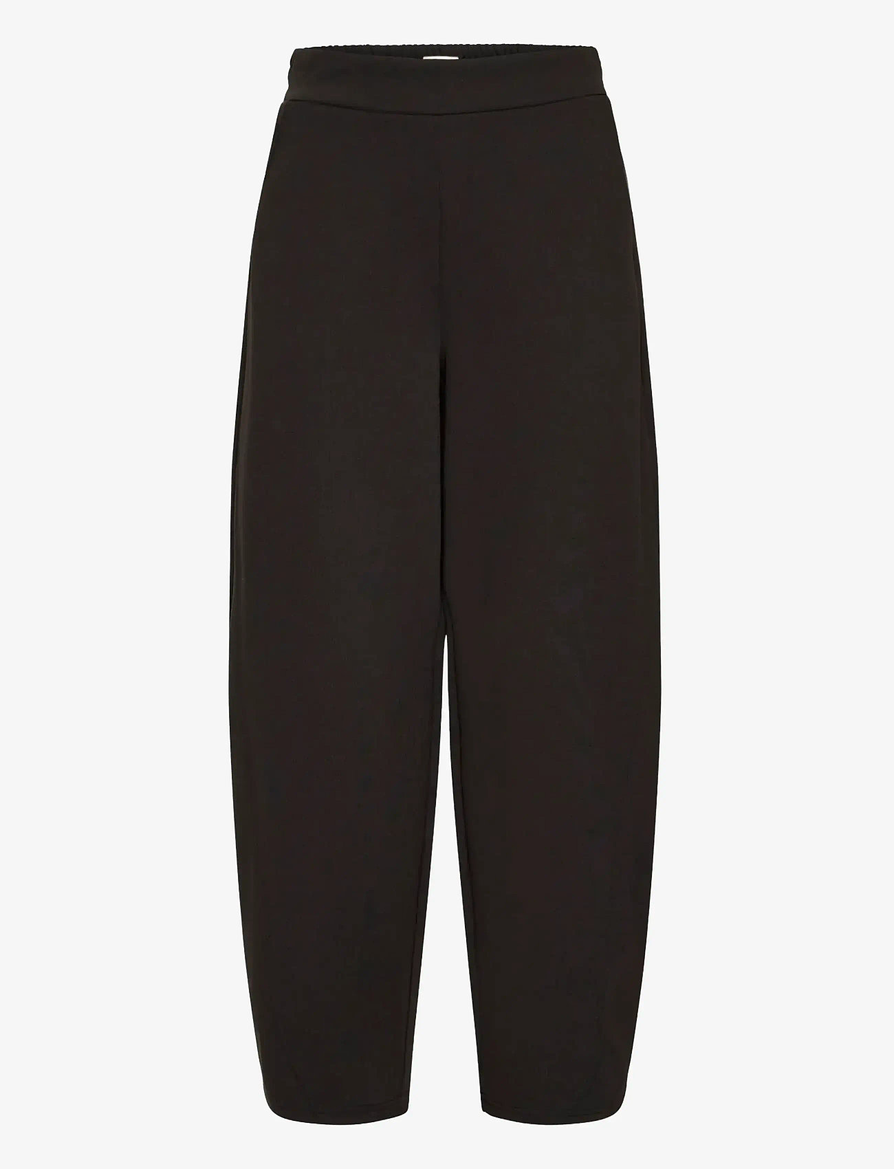 ICHI - IHKATE BARREL PA - barrel trousers - black - 1
