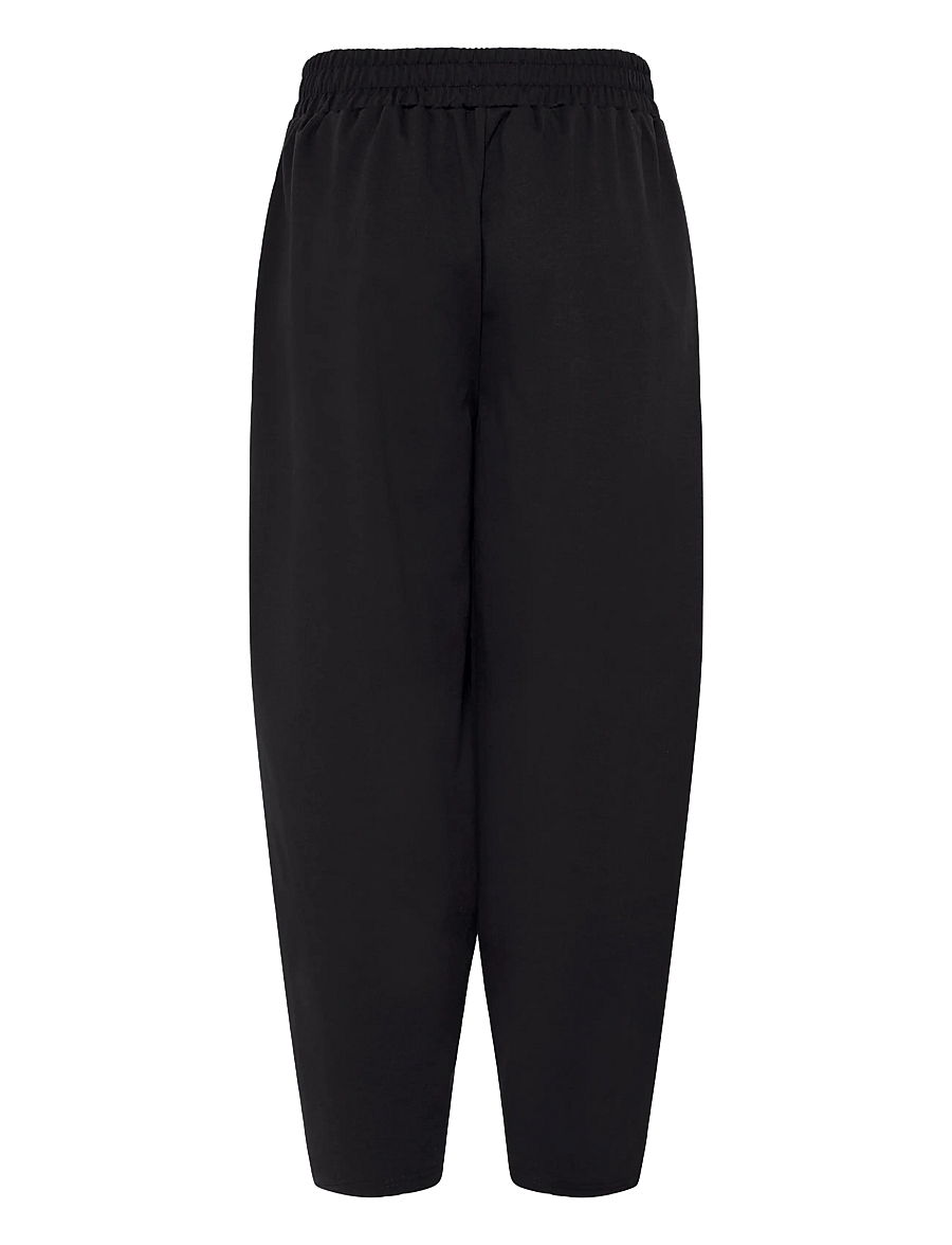 ICHI - IHKATE BARREL PA - hosen mit geradem bein - black - 2