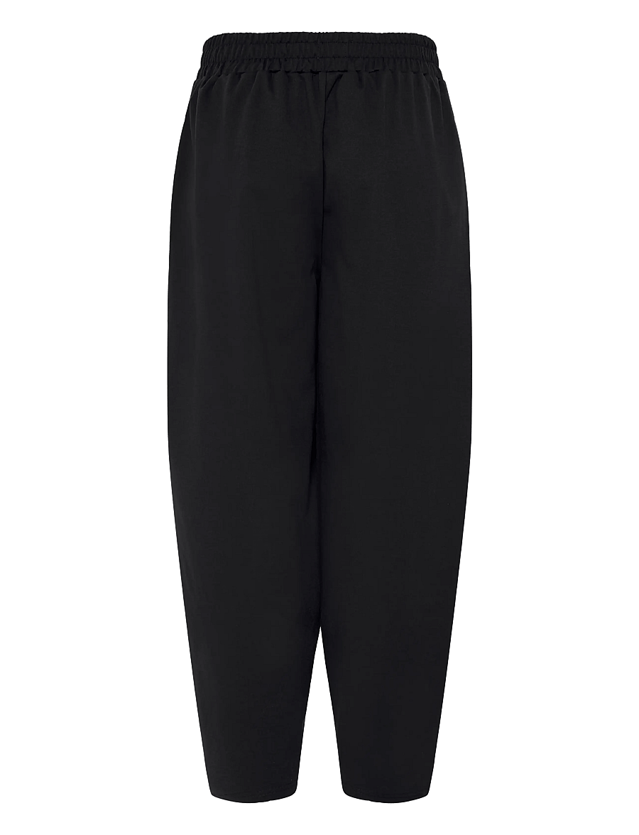 ICHI - IHKATE BARREL PA - hosen mit geradem bein - black - 4