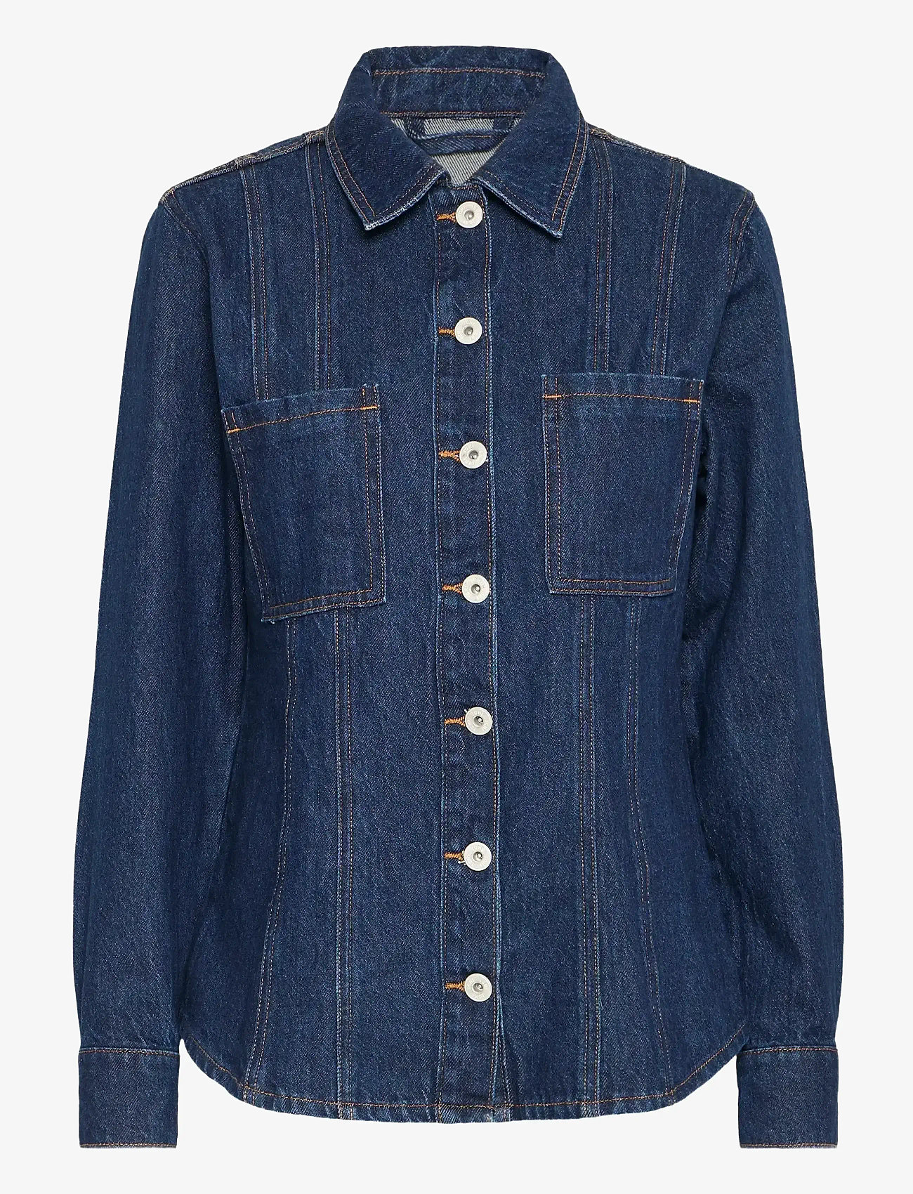 ICHI - IHBERISEL JA - jeanshemden - denim authentic blue - 0