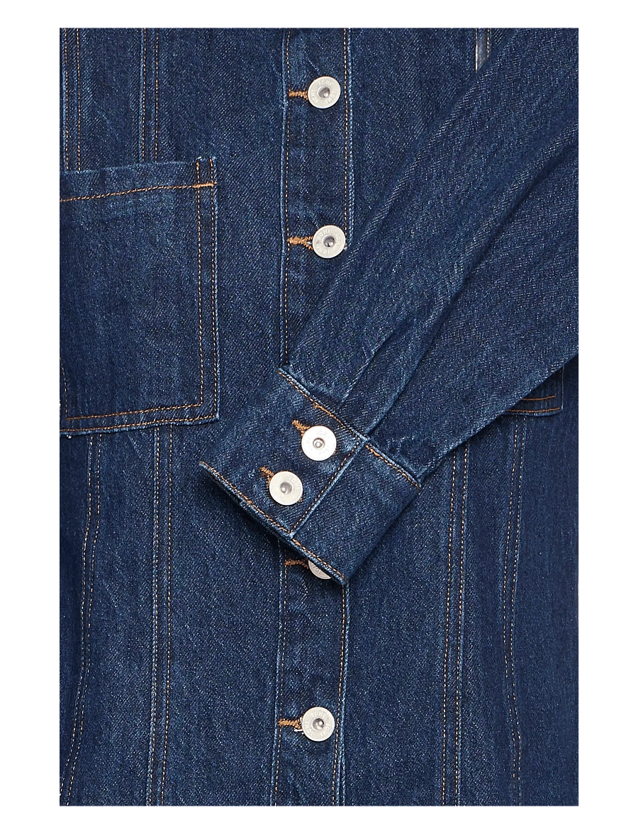 ICHI - IHBERISEL JA - jeansskjortor - denim authentic blue - 3