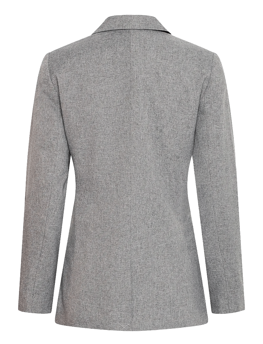 ICHI - IHUNOLA BL - single breasted blazers - salt and peber melange - 2