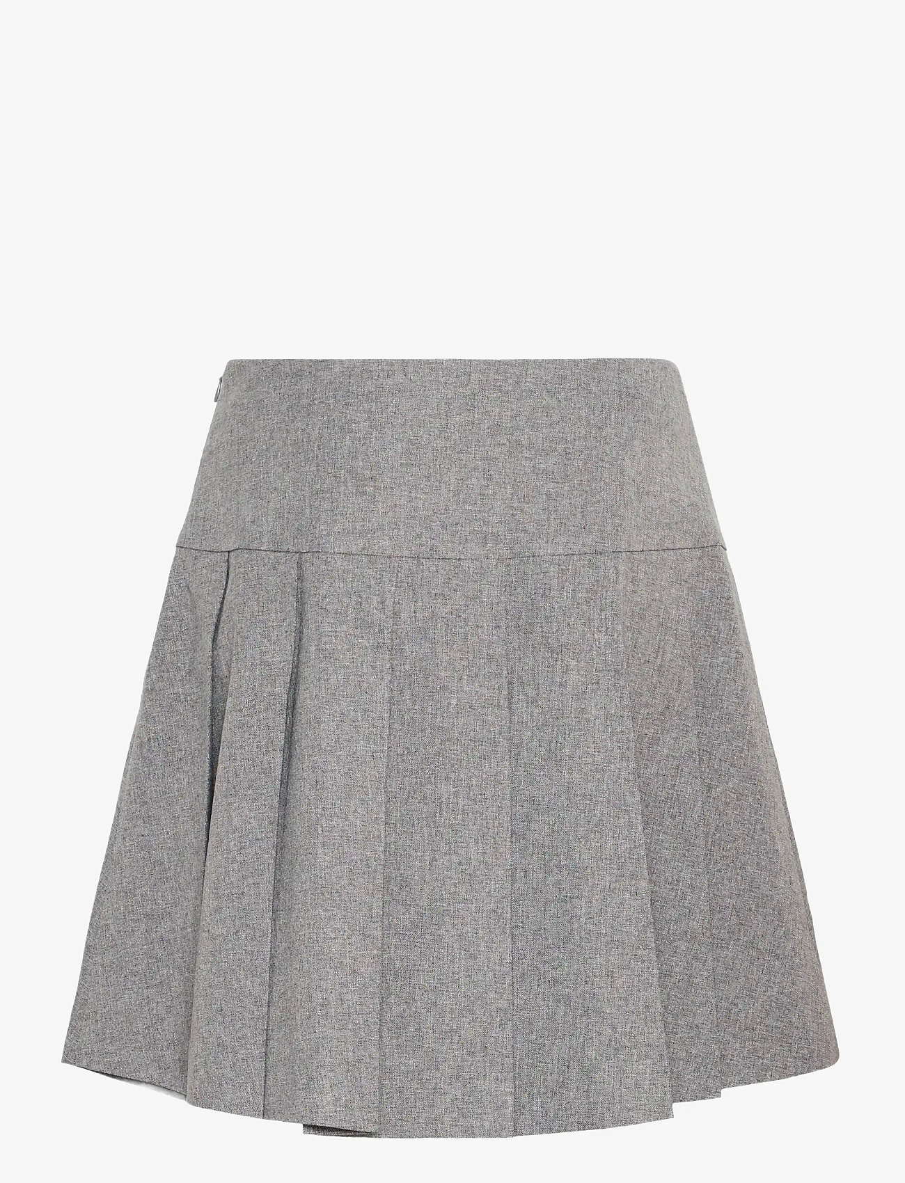 ICHI - IHUNOLA SK - faltenröcke - salt and peber melange - 1