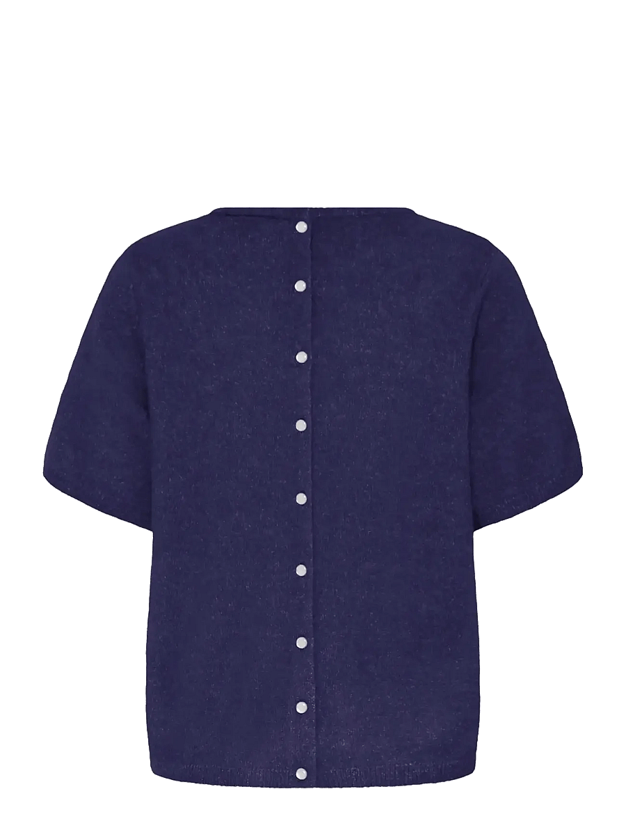 ICHI - IHKAMARA SS - strickjacken - patriot blue - 2