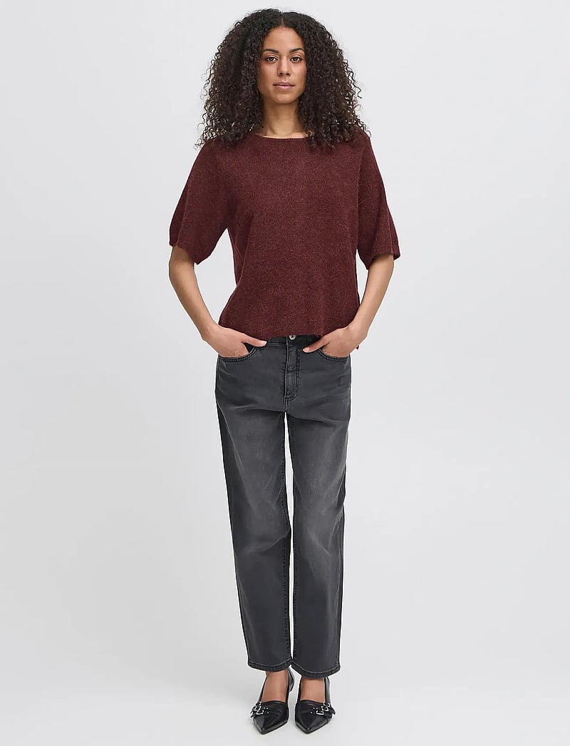 ICHI - IHKAMARA SS - cardigans - port royale - 0