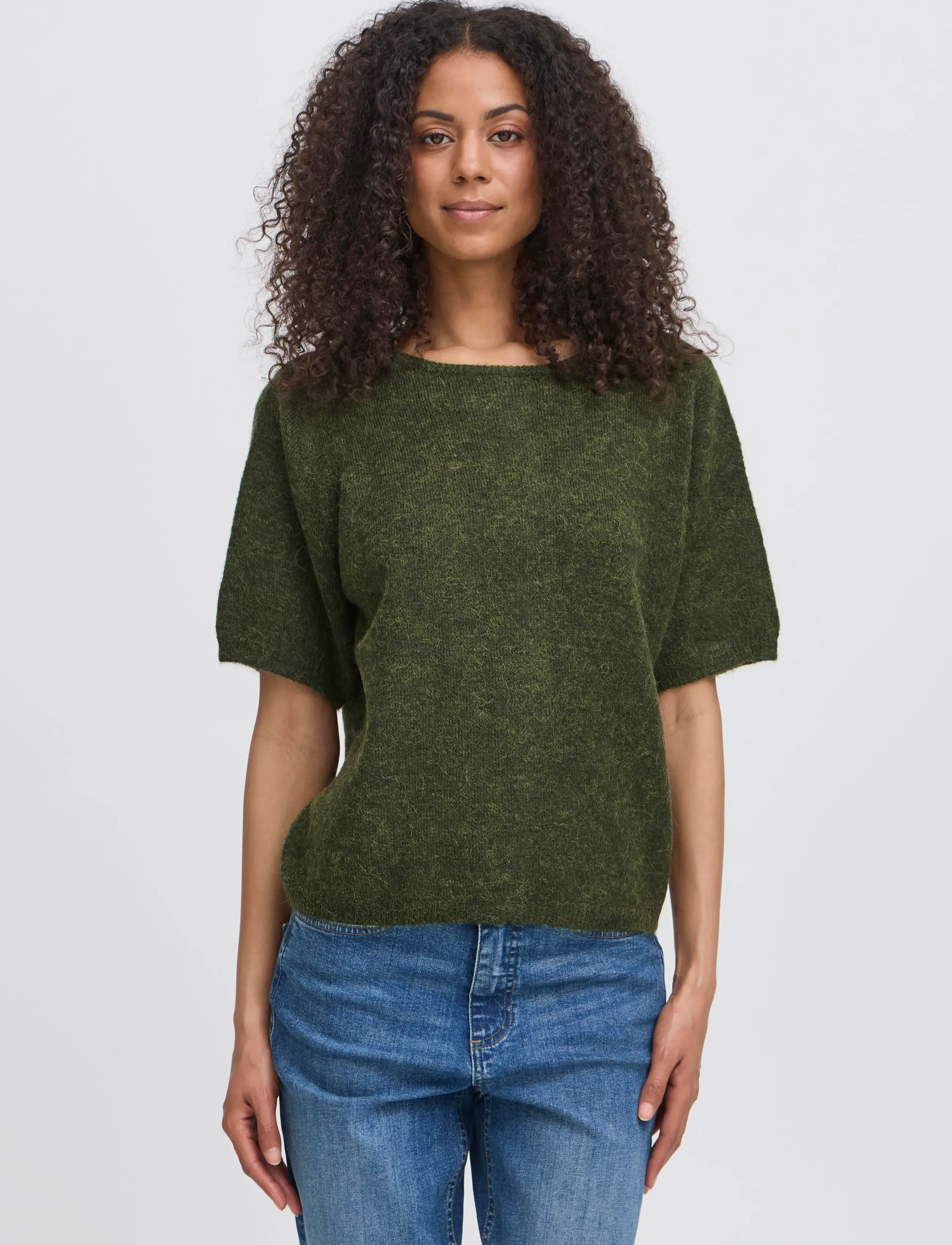 ICHI - IHKAMARA SS - neuletakit - rifle green - 3
