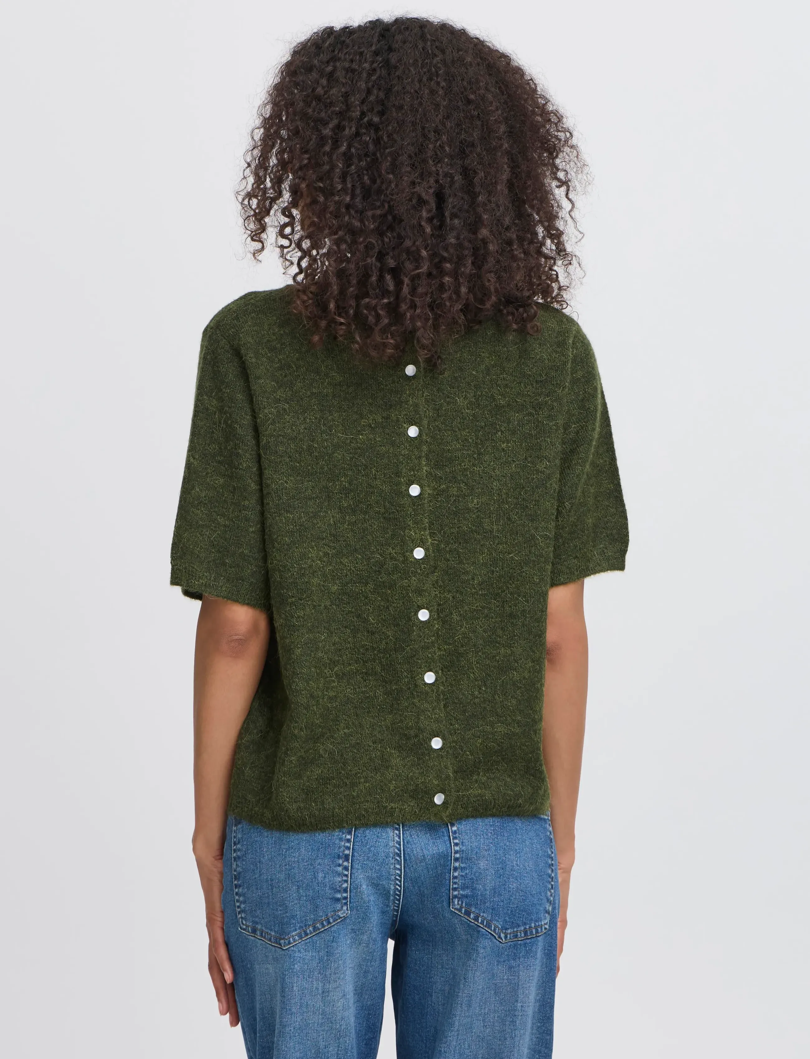 ICHI - IHKAMARA SS - neuletakit - rifle green - 4