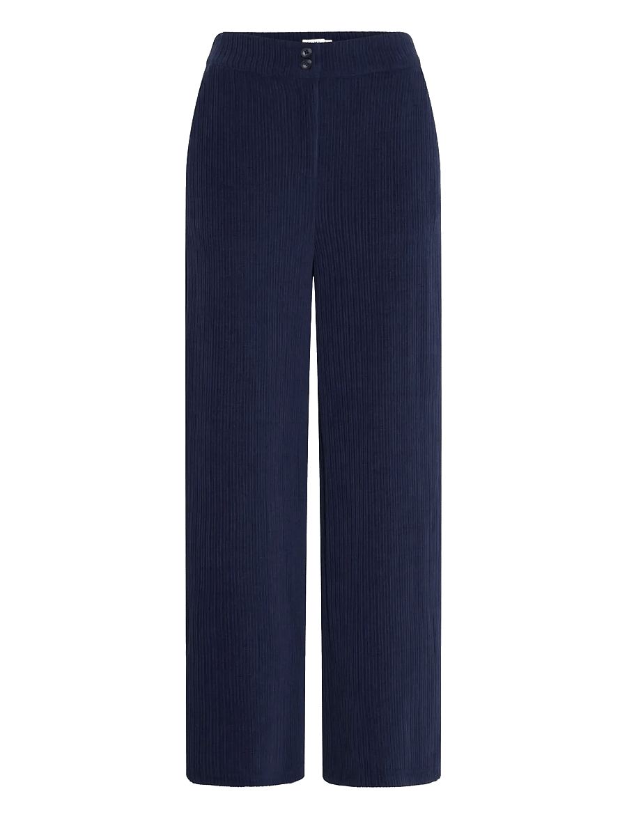 ICHI - IHKATE CORDUROY PA2 - bukser med lige ben - patriot blue - 1