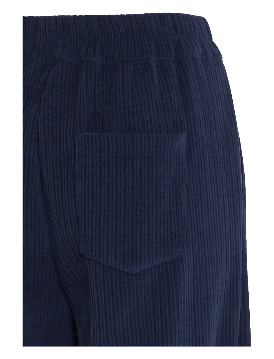 ICHI - IHKATE CORDUROY PA2 - bukser med lige ben - patriot blue - 3