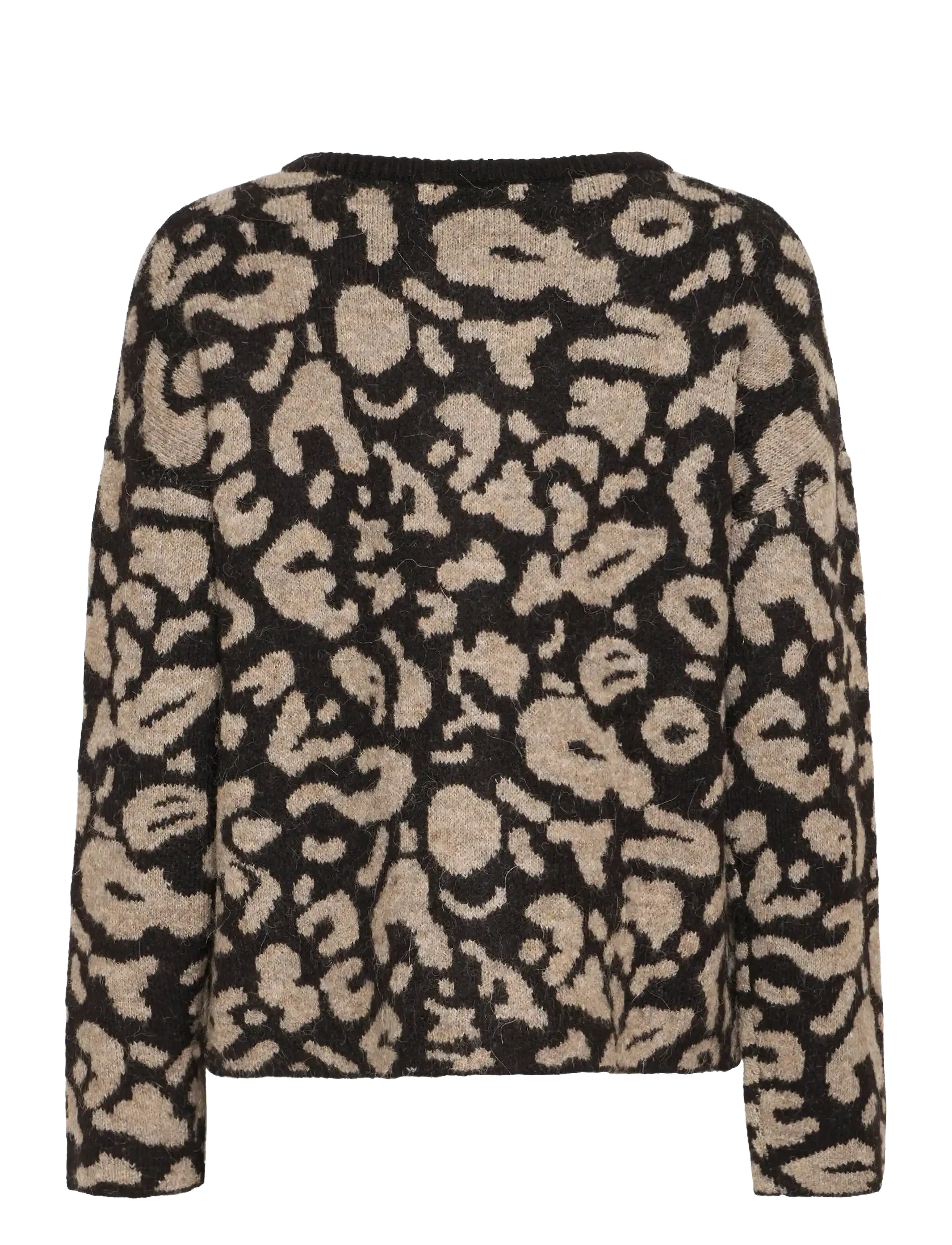 ICHI - IHKAMARA CA15 - cardigans - spotted animal - 2