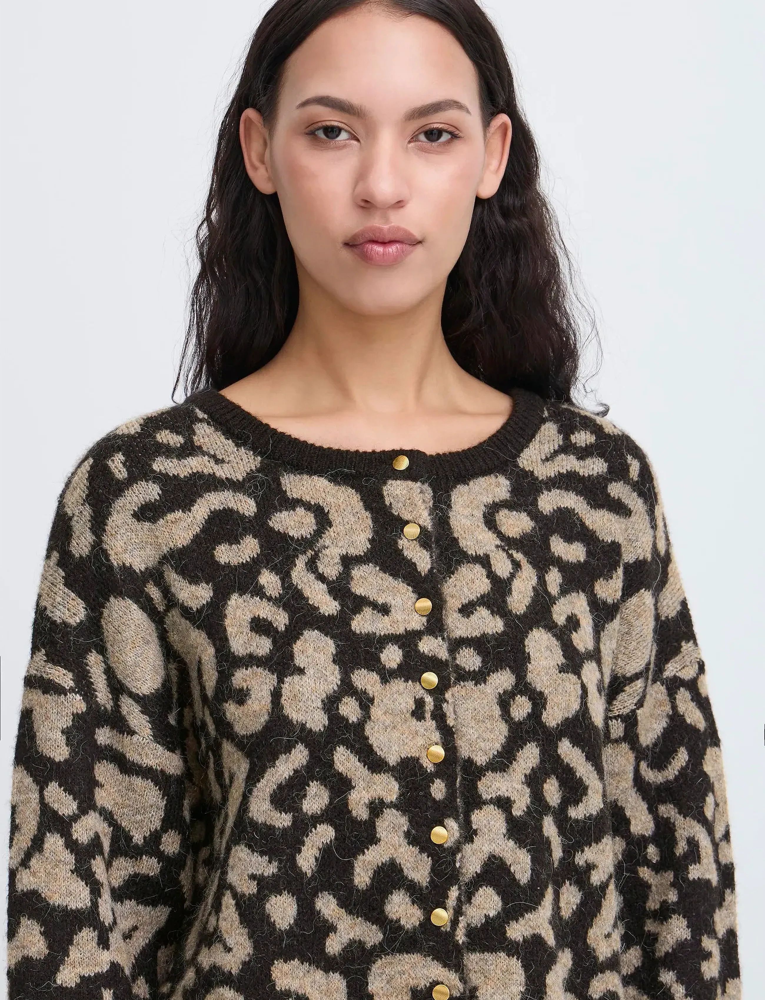 ICHI Ihkamara Ca15 koftor & cardigans dam – bild 4