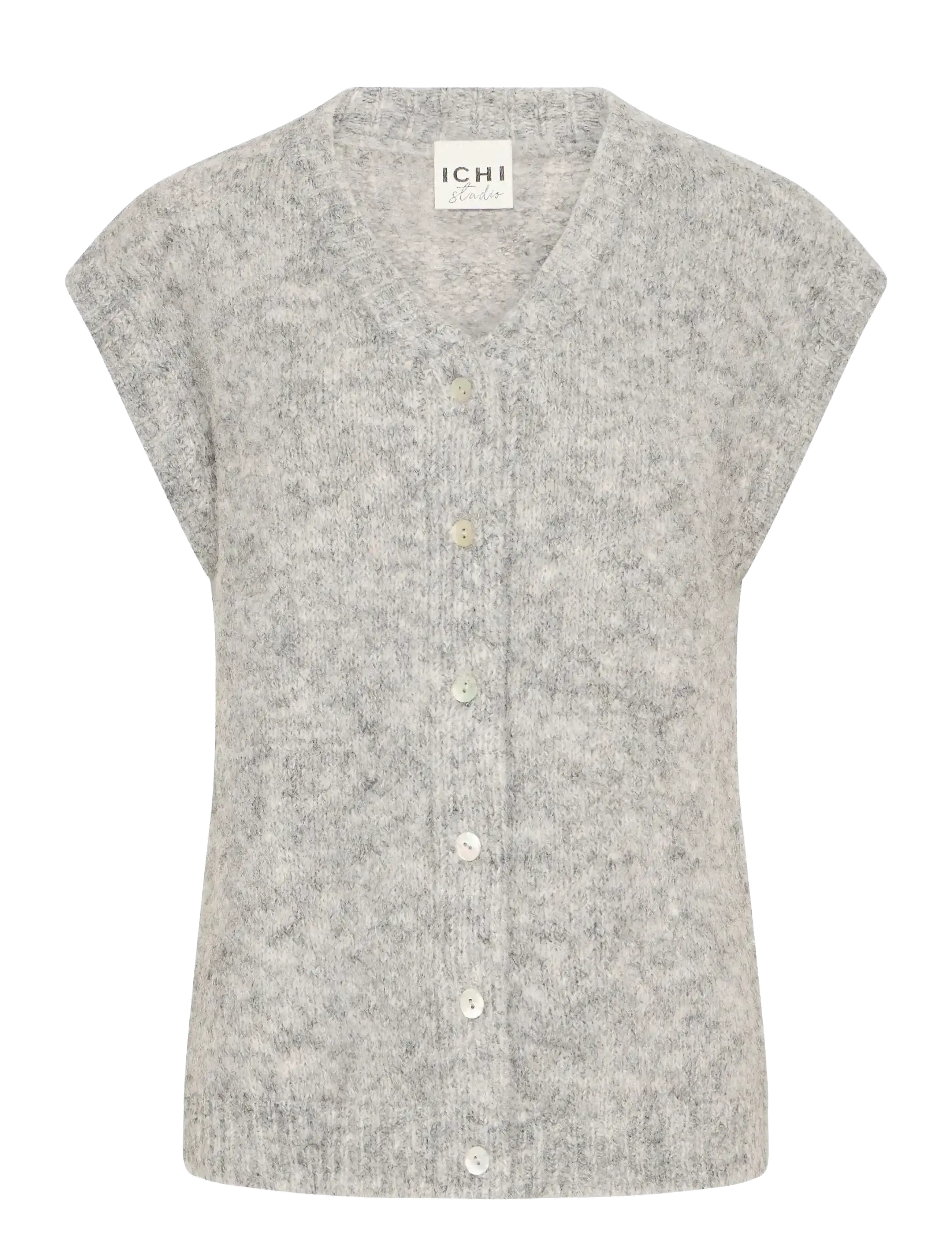 ICHI IHBELABLUE WA - Veste - LIGHT GREY MELANGE / grey