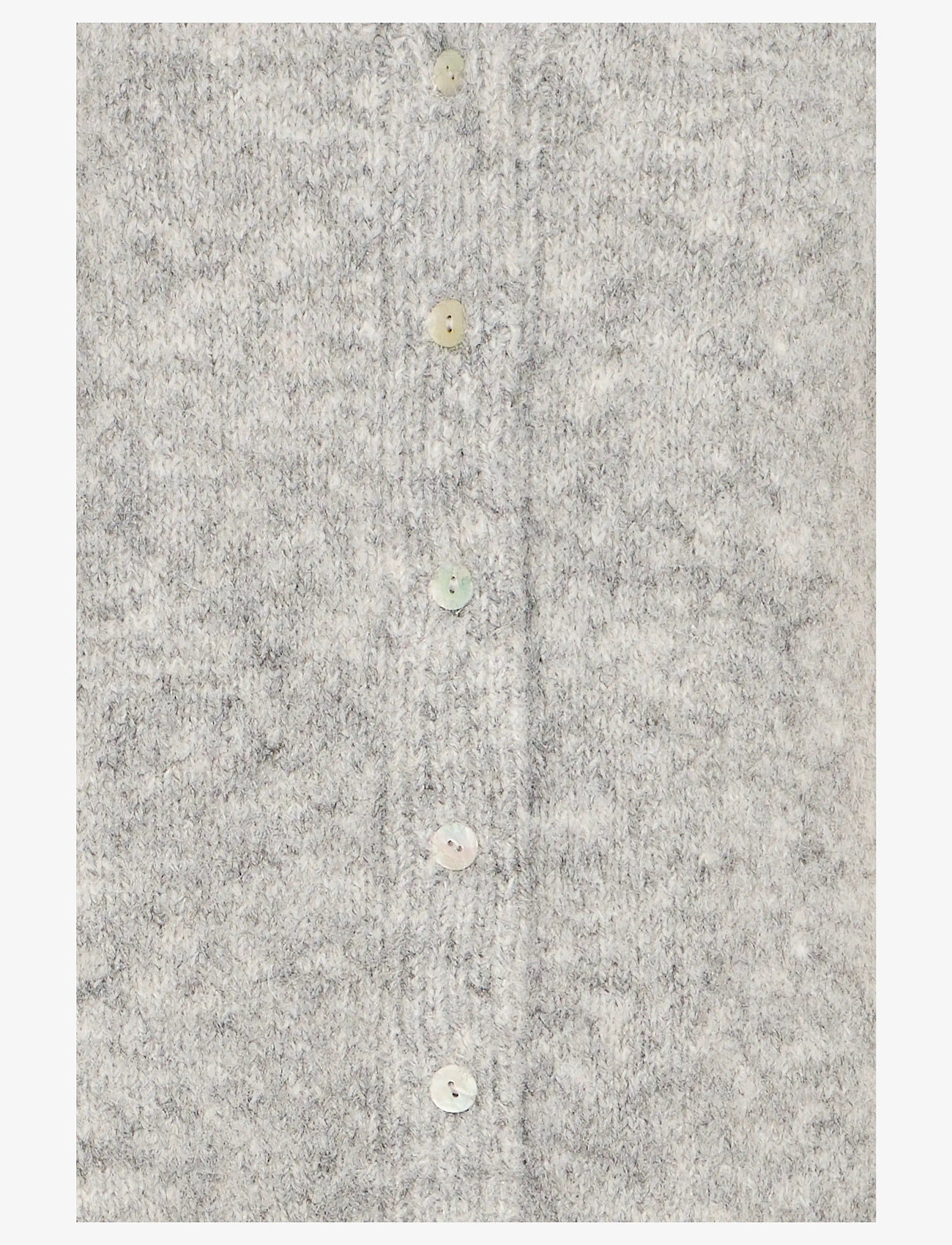 ICHI - IHBELABLUE WA - stickade västar - light grey melange - 3