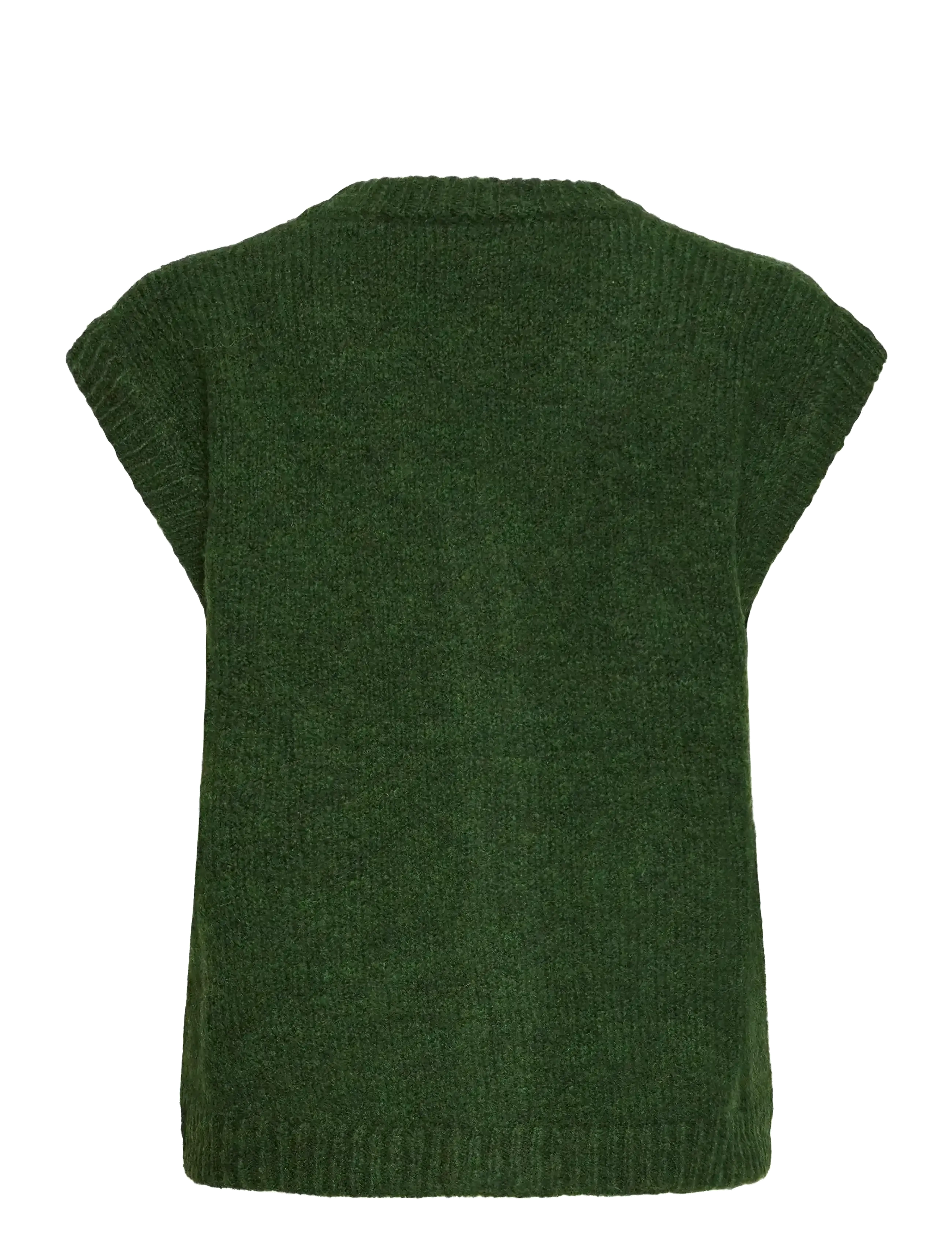 ICHI - IHBELABLUE WA - strikkevester - rifle green melange - 2