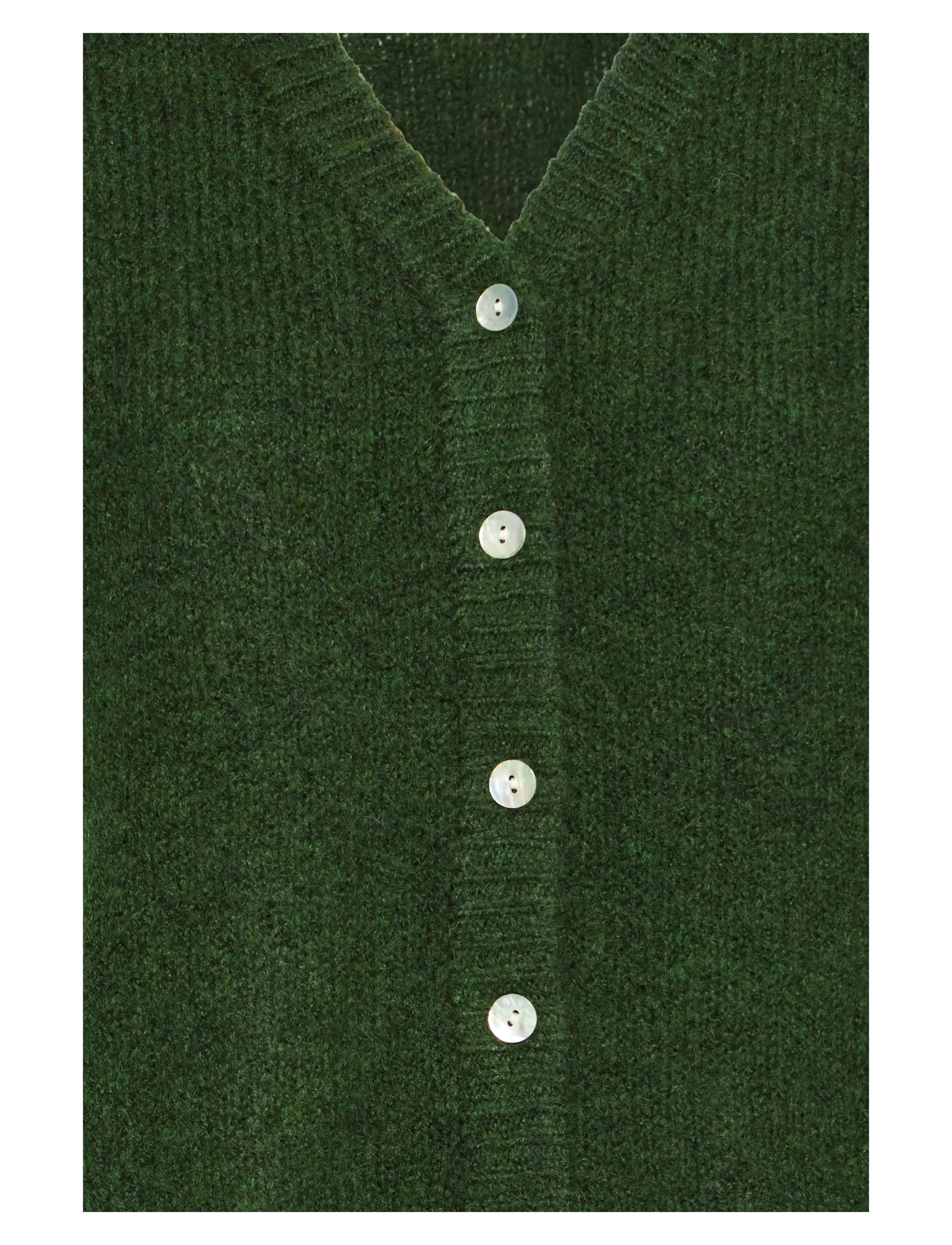 ICHI - IHBELABLUE WA - strikkevester - rifle green melange - 3